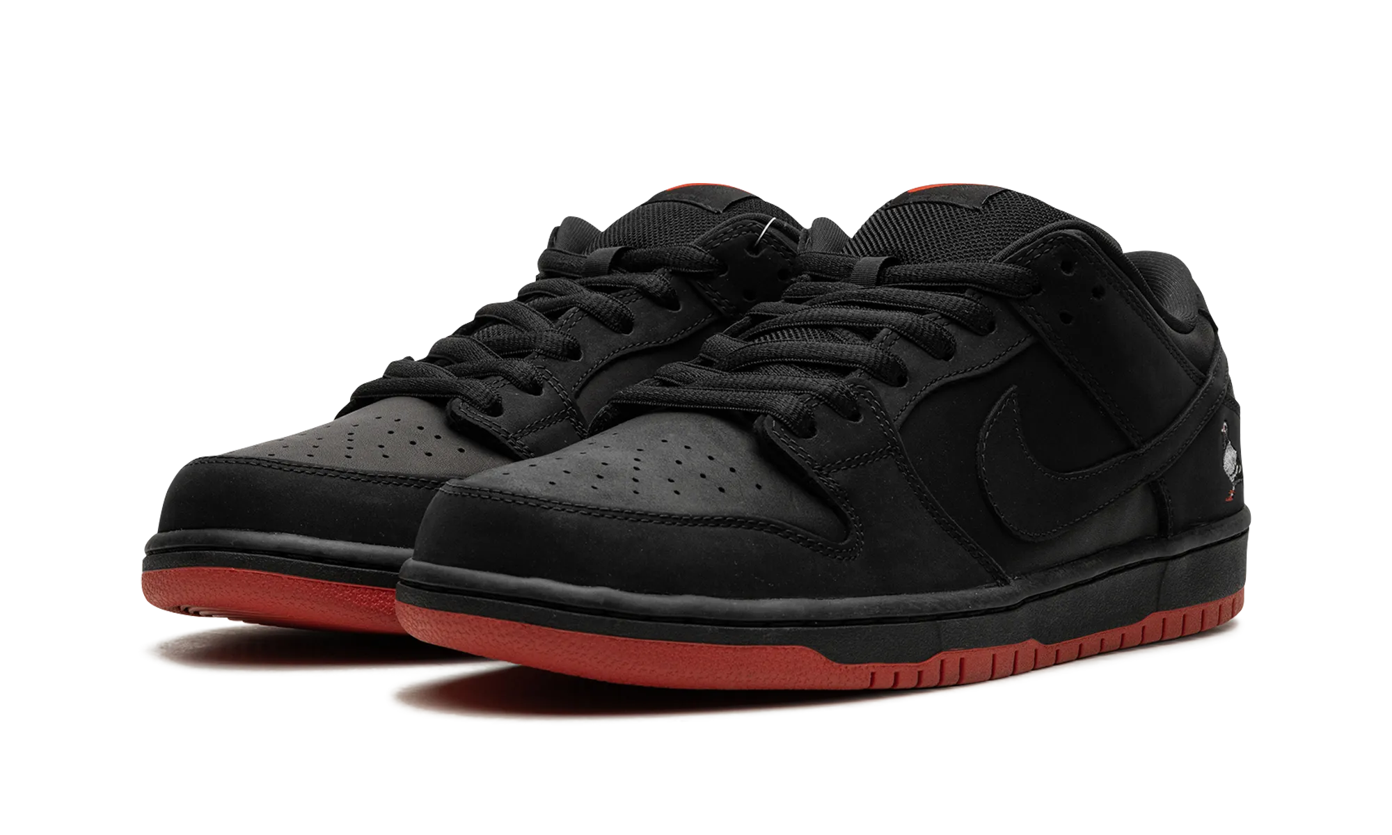 SB Dunk Low TRD QS "Black Pigeon" Abrasion   Resistant
