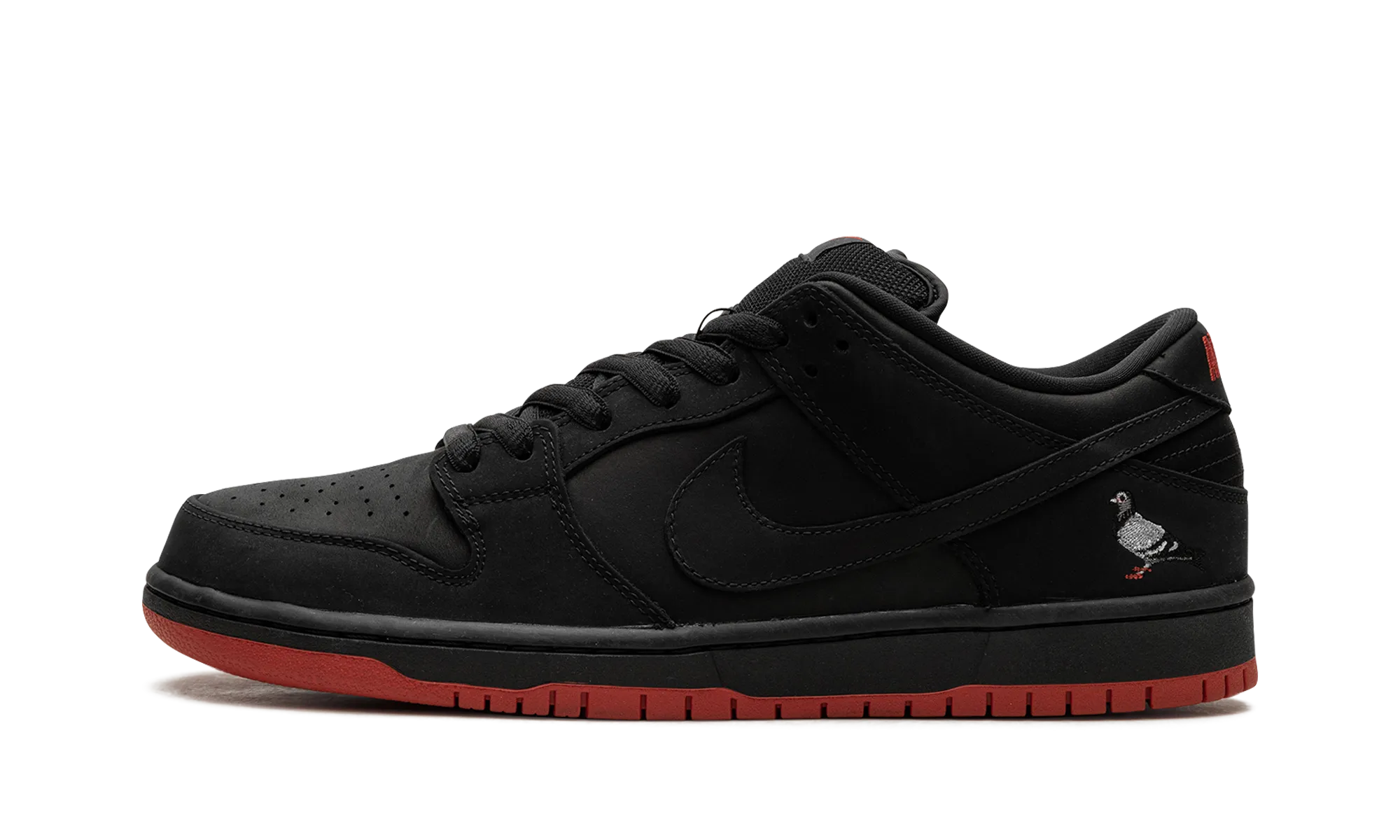 Skateboarding Fit Landing Power SB Dunk Low TRD QS "Black Pigeon"