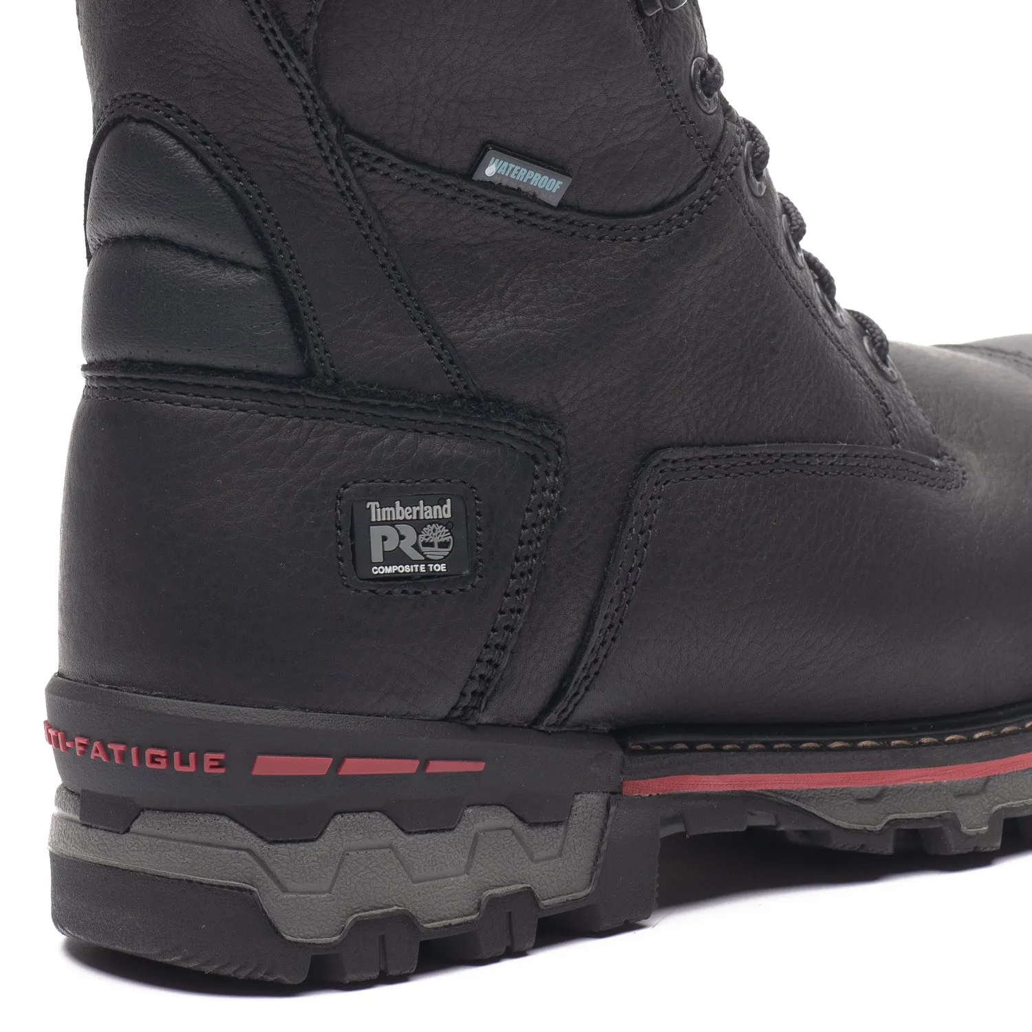 natural materials Well-fitted Boondock Men's 8" Composite Toe Work Boots A131D