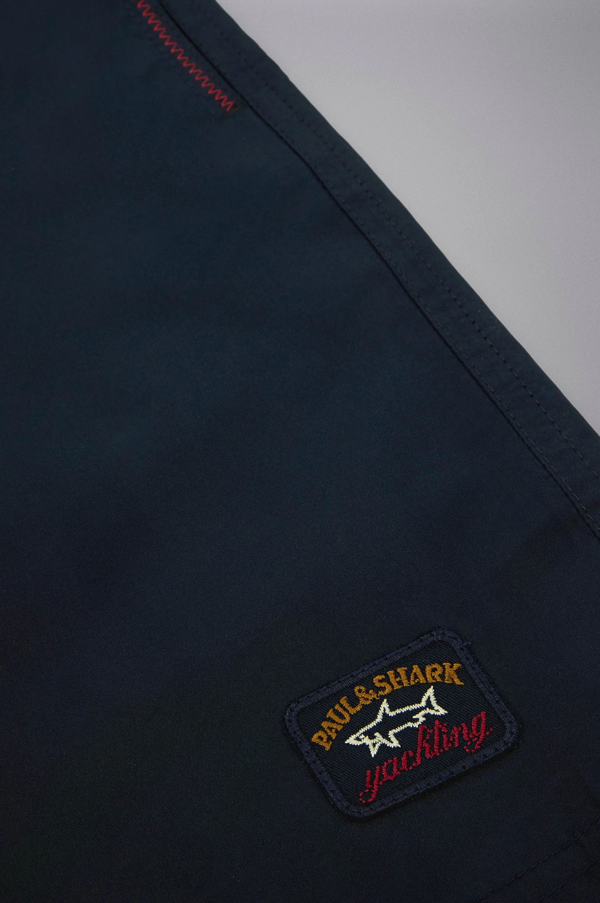 ID24304-Paul Shark Navy Beach Short Low Bulk Waistband Snag Free Fabric Technology