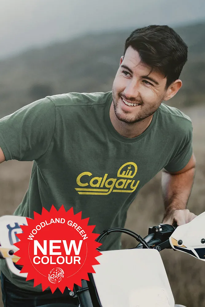 Retro Calgary T-shirt AntiBacterialTreatment