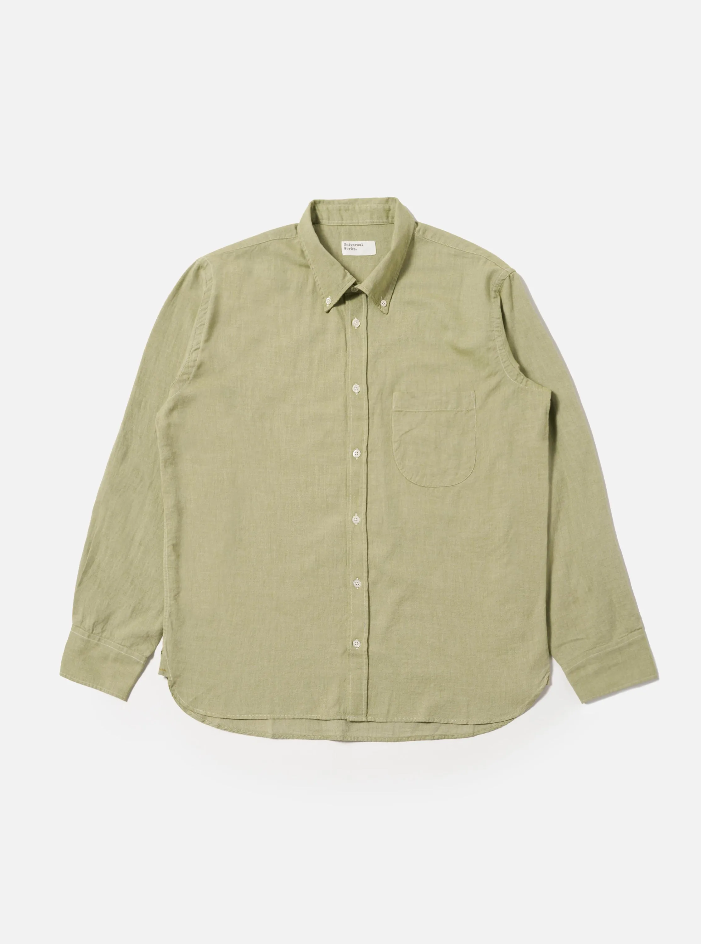 Green Neptune Cotton Lazy Day Shirt Sustainable Material