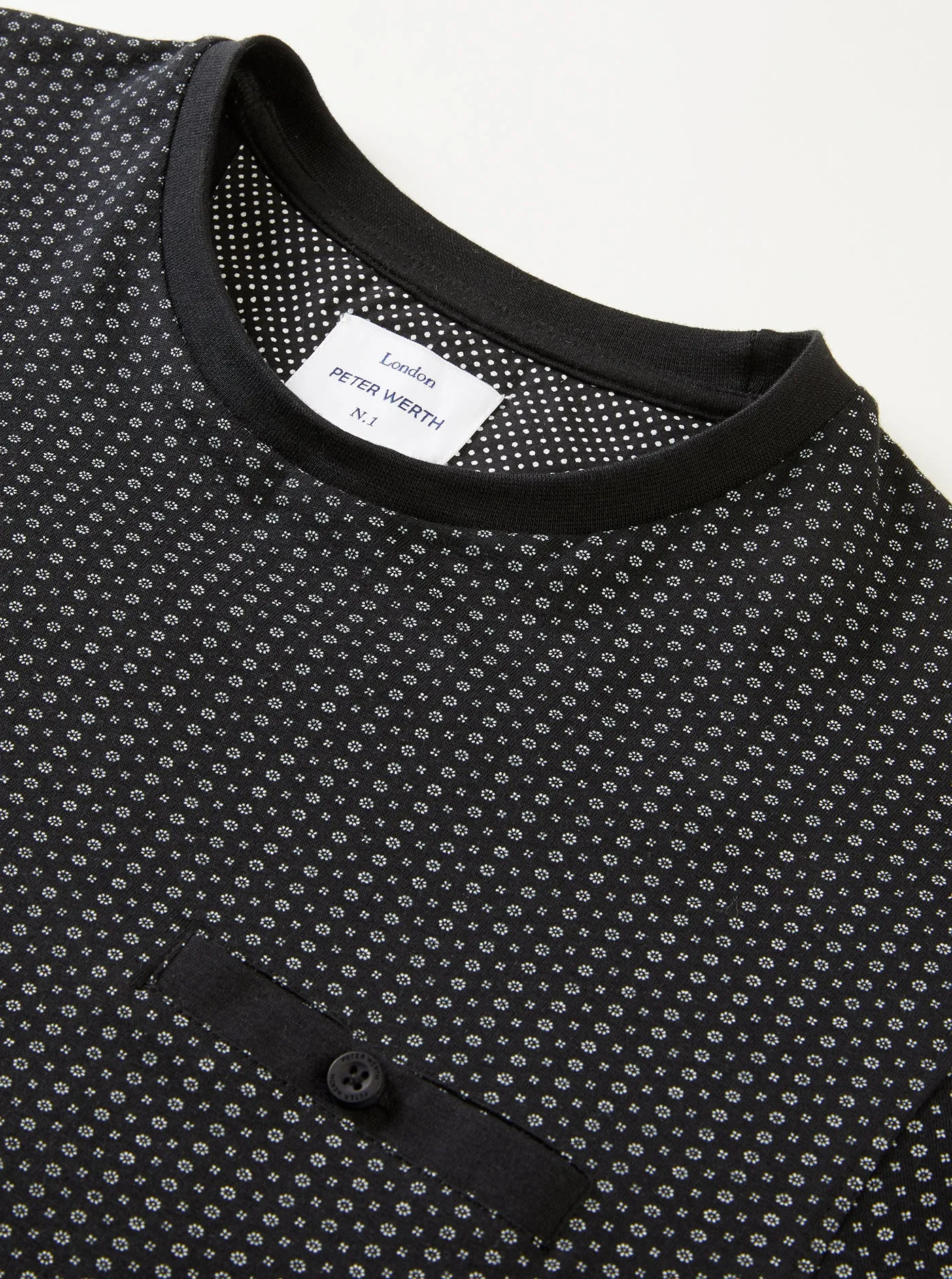 WrinkleResistantCloth Reinforced Stress Points Yuma T-Shirt - Black