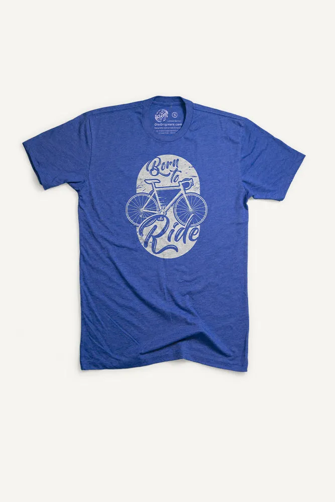 Born To Ride T-shirt (Mens) Breathable knit All Purpose Wear