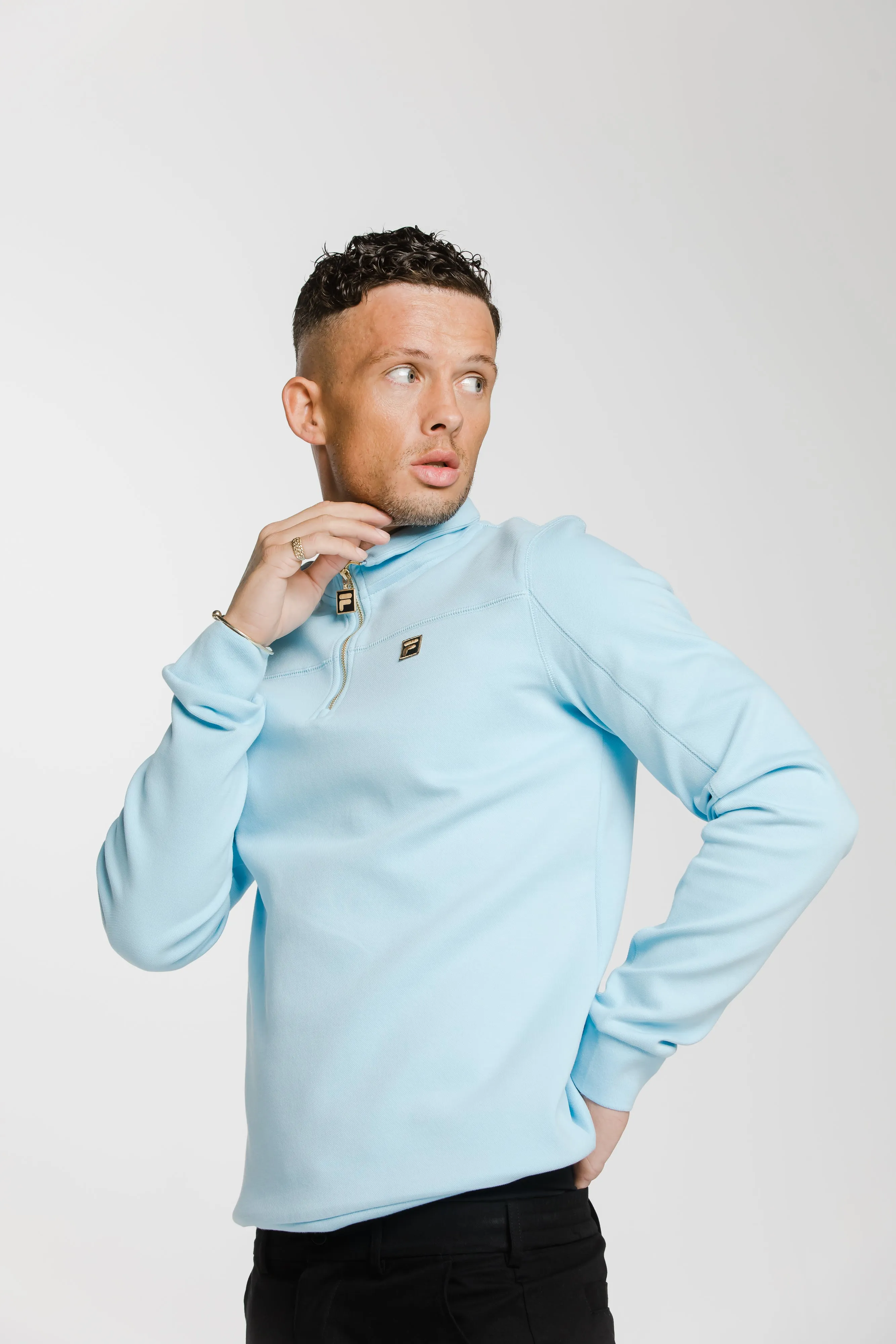 product graduation elegance Silk Kevin Half Zip Midlayer