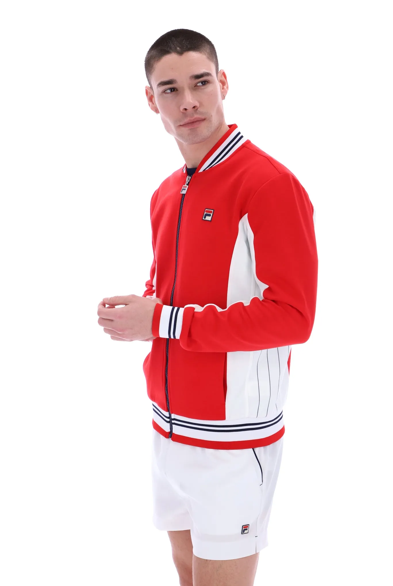 Settanta Baseball Track Jacket Relaxed Look Street-Ready Wear