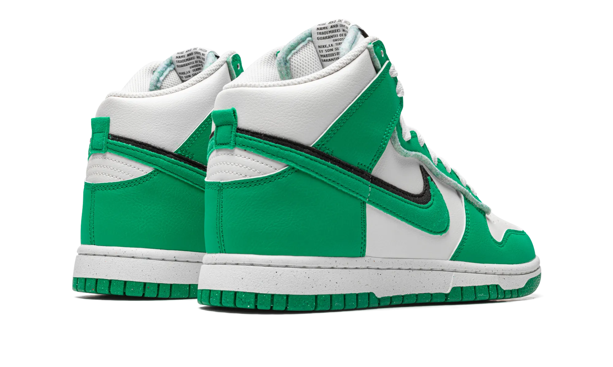 Non Marking Soles Dunk High "Stadium Green"