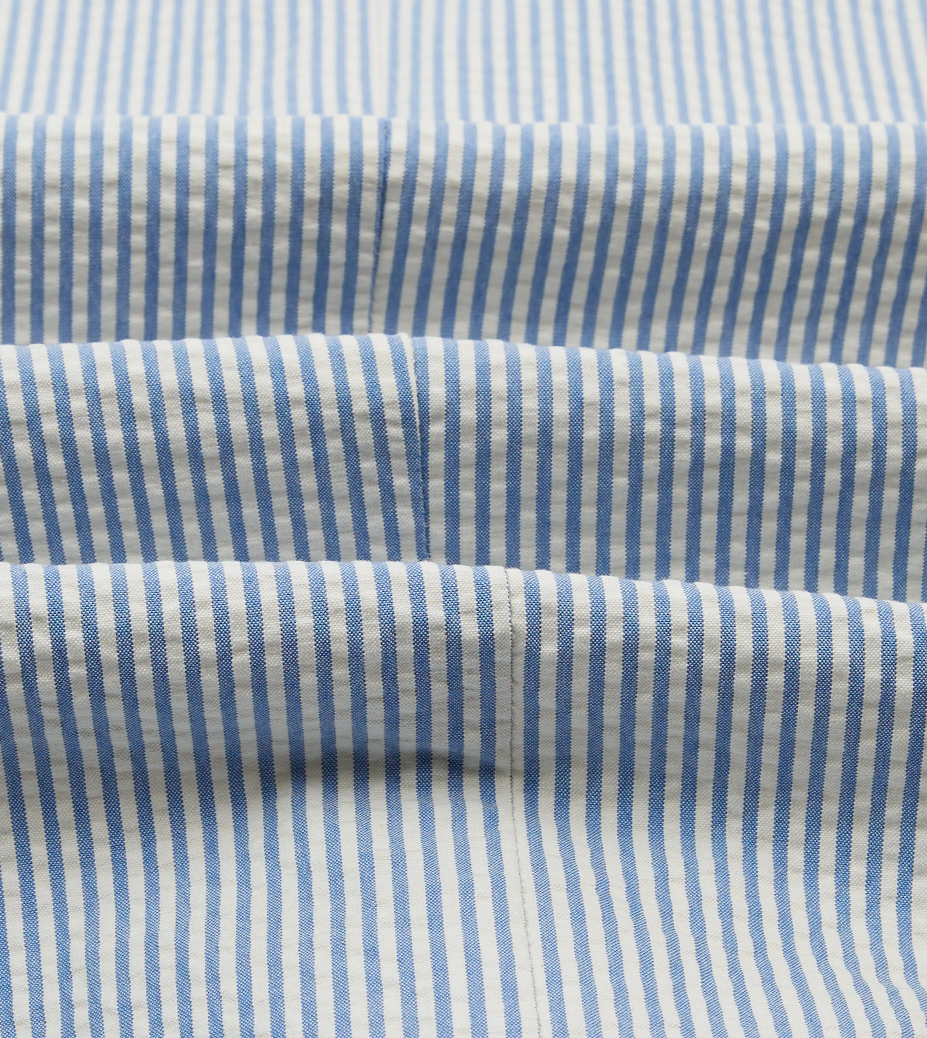 Seersucker Cotton Tailored Jacket UV Protective