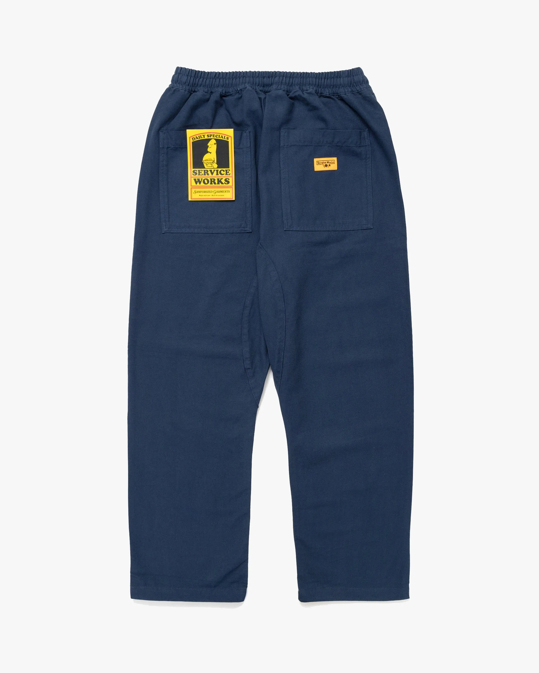 Service Works Classic Canvas Chef Pant - Dark Navy Timeless Appeal