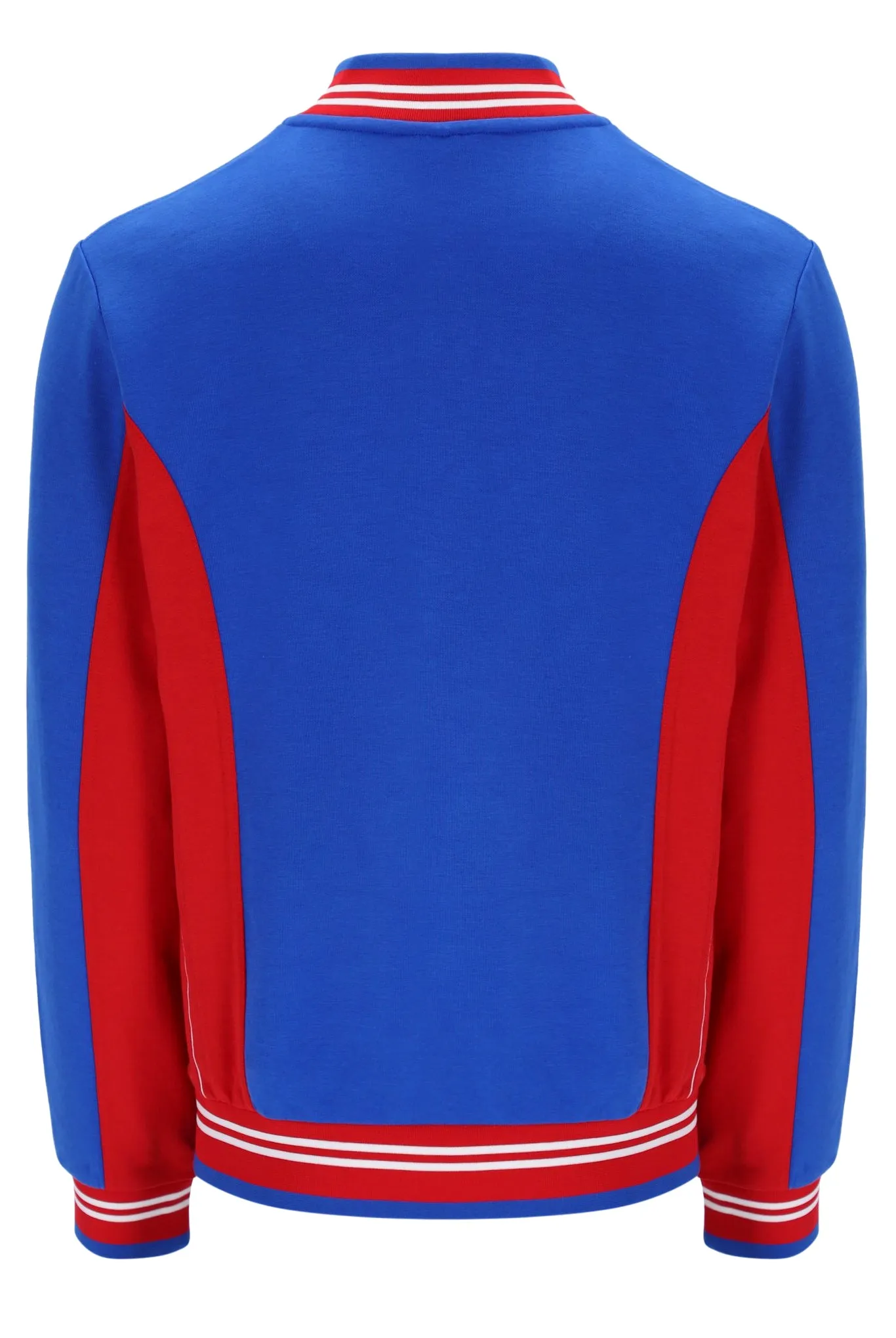 Settanta Baseball Track Jacket Cozy Layers chain accents