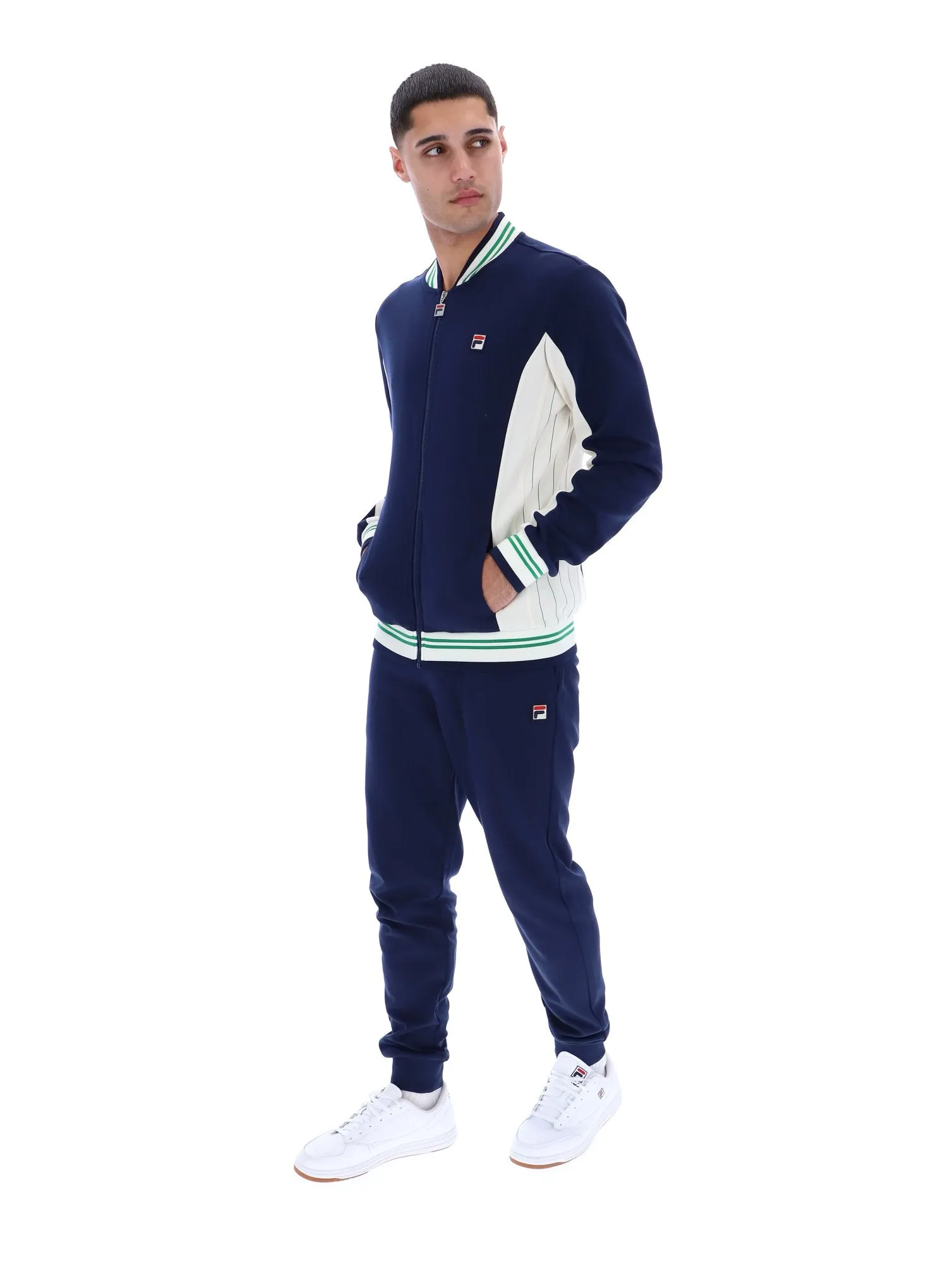 Essential Layer nautical print Settanta Baseball Track Jacket