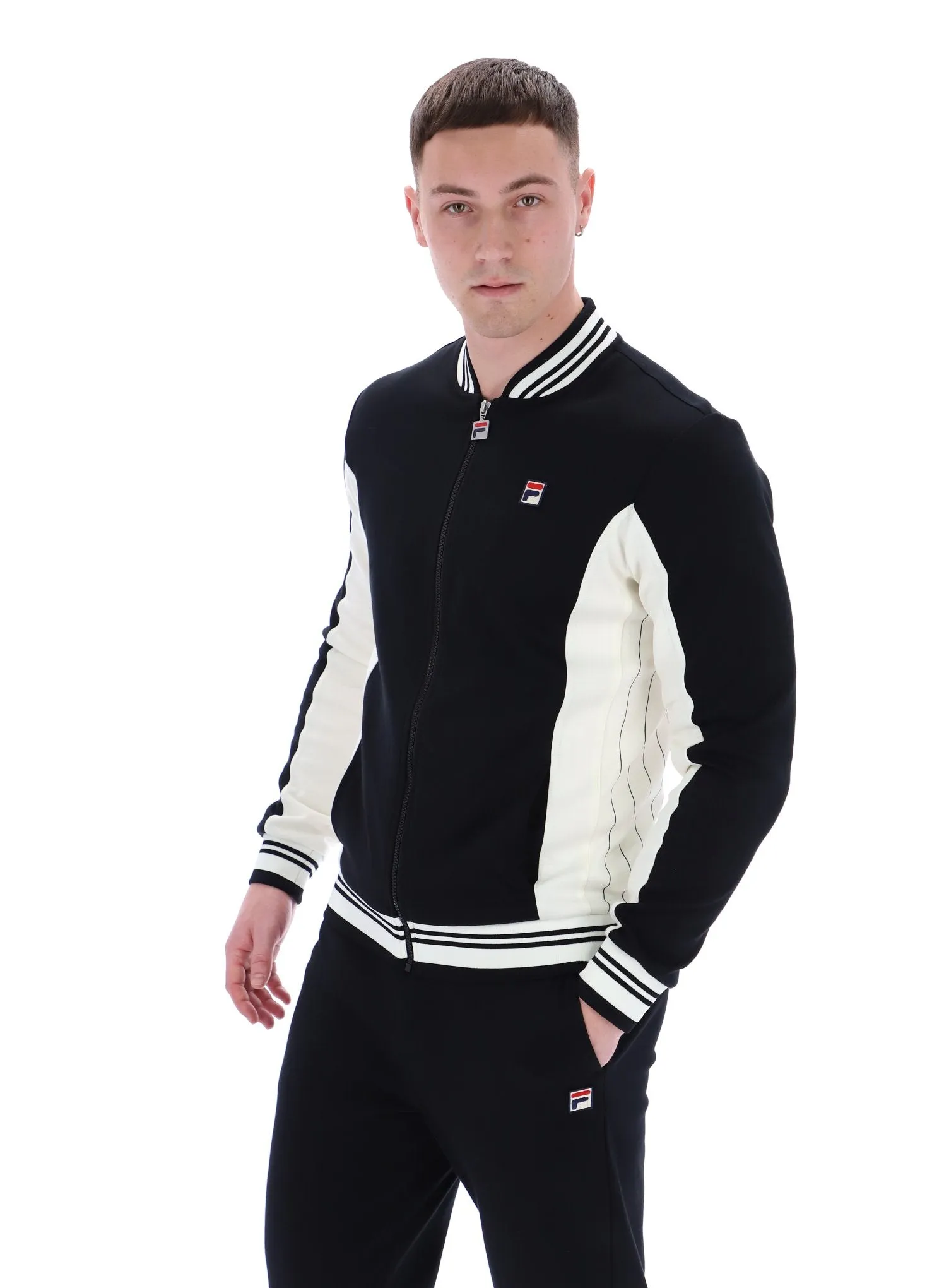 anti pill coating Settanta Baseball Track Jacket