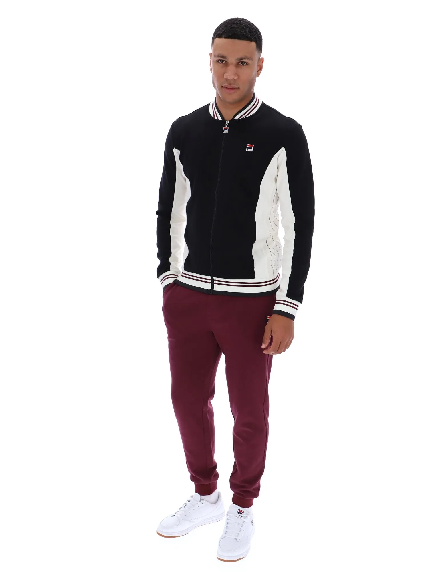 Layered Style Settanta Baseball Track Jacket