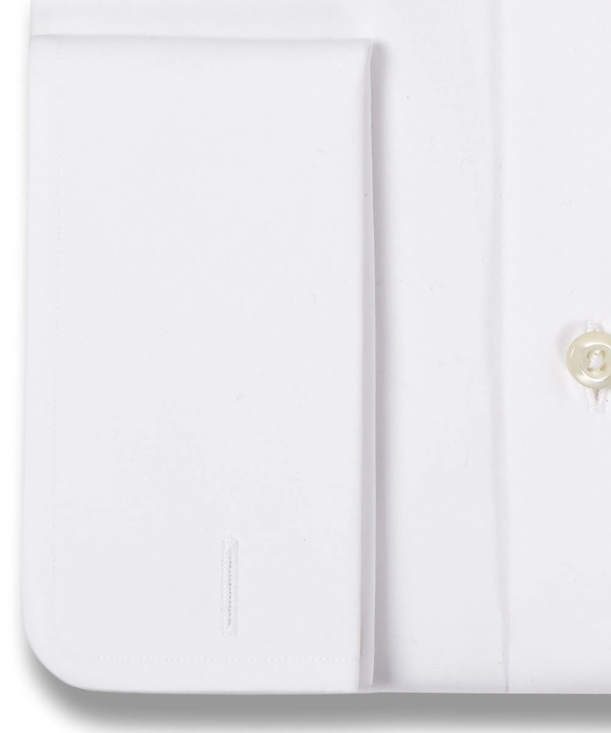 SFCSP6110110 | White Broadcloth French Cuff Dress Shirt Urban Comfort Breathable fabric