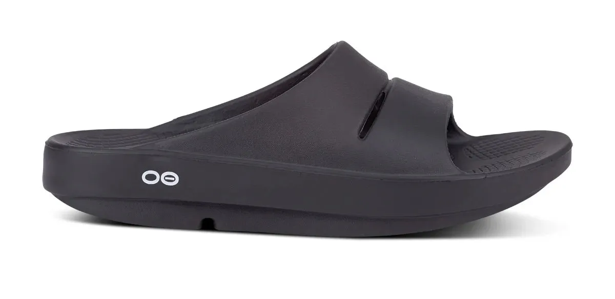 studded shoes affordable - price shoes Oofos OOahh Recovery Slide Sandal in Black