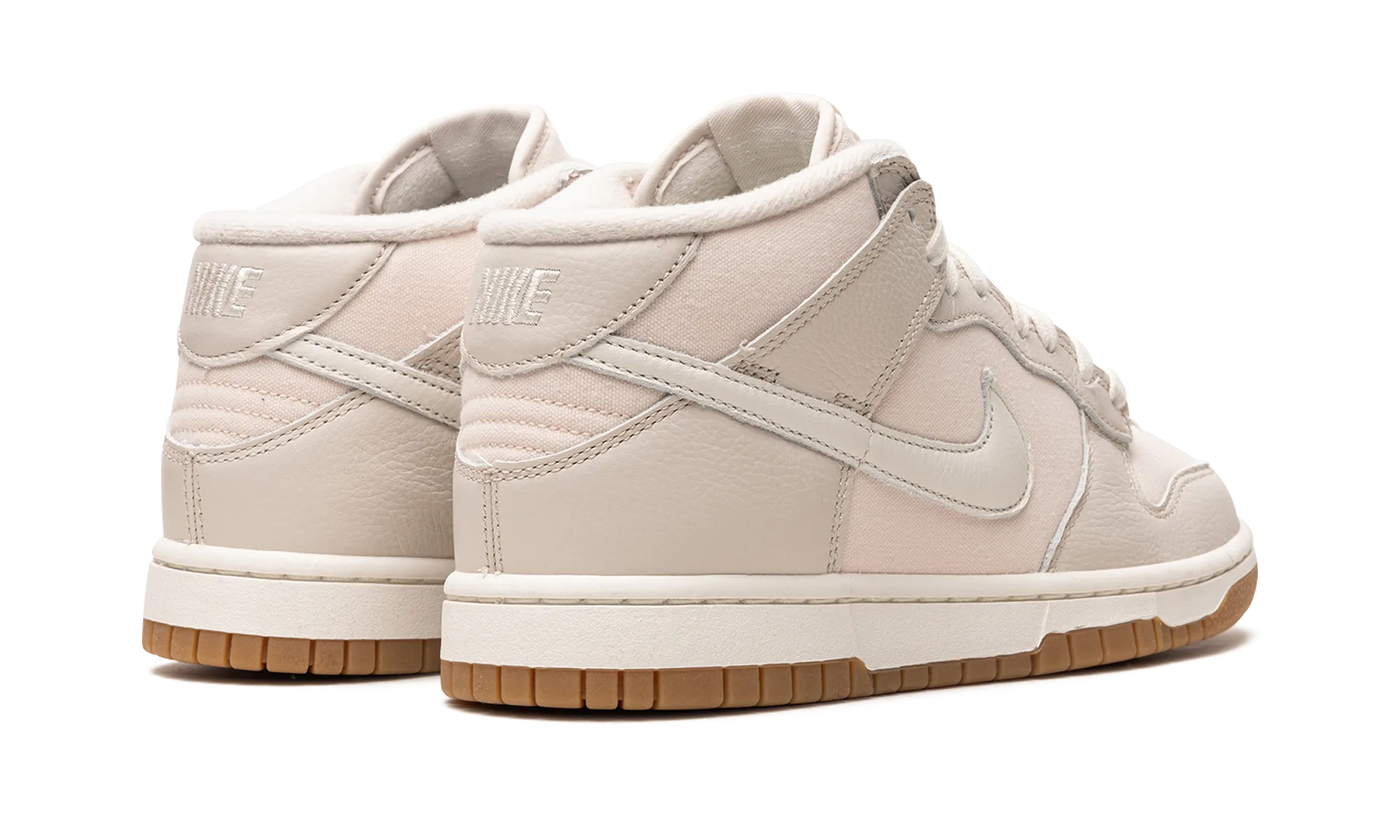 Dunk Mid "Light Orewood Brown" Lace   Up Comfortable Ride