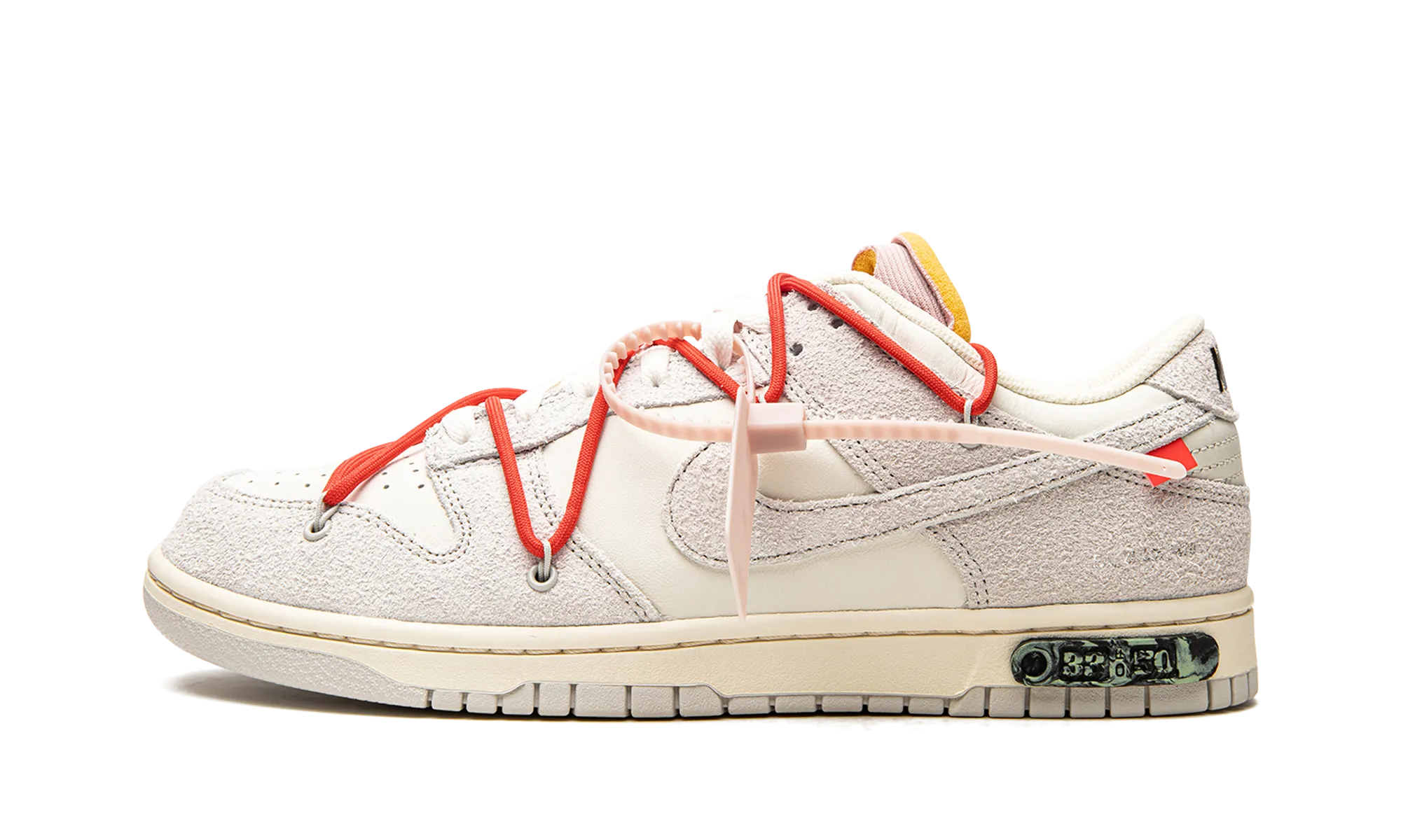 Comfortable Tongue Classic Comfort Dunk Low "Off-White - Lot 33"