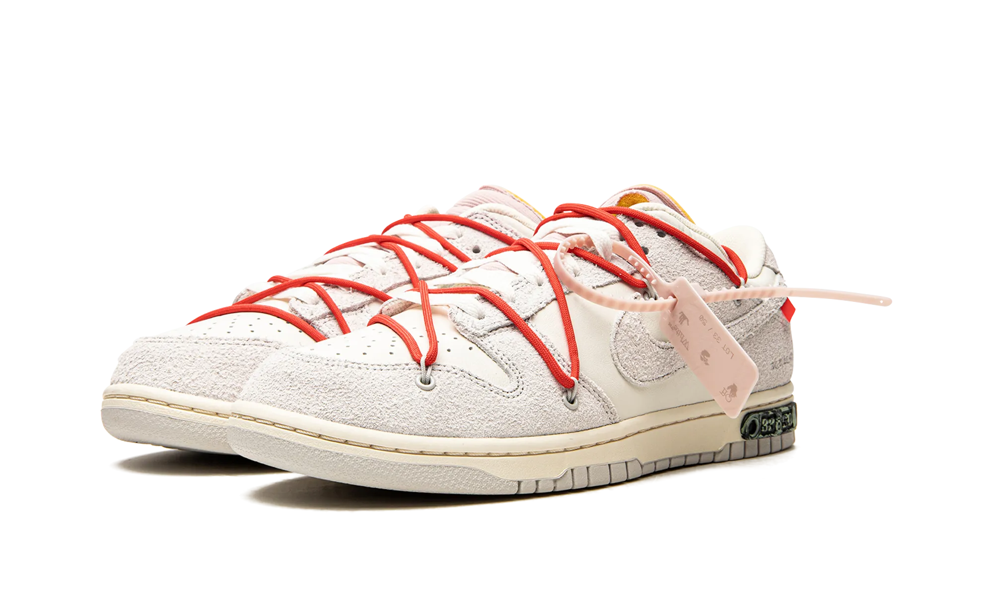 Padded Tongue Dunk Low "Off-White - Lot 33"