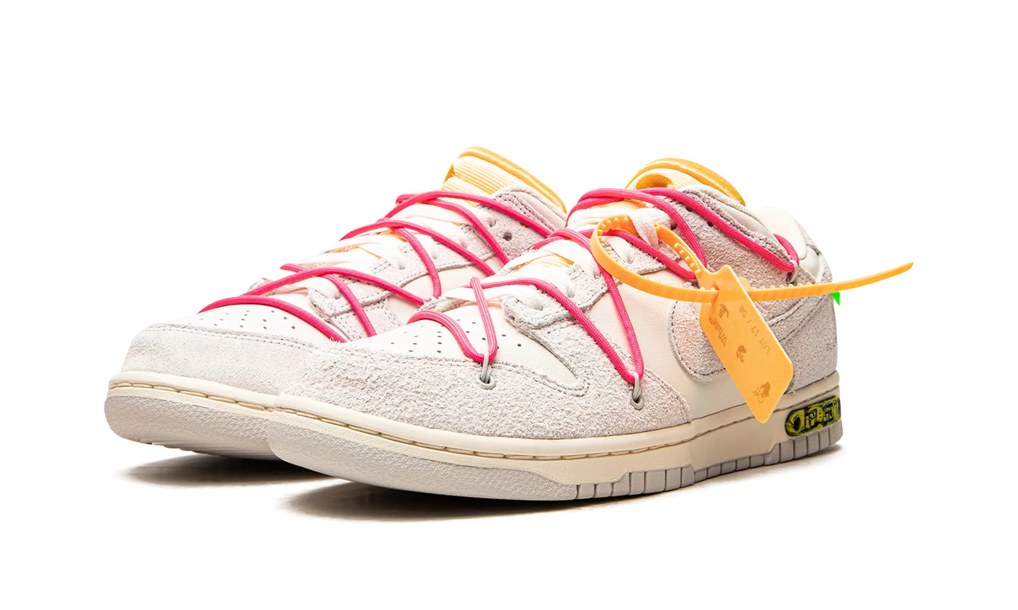 Pro Performance Comfort Traction Dunk Low "Off White - Lot 17"