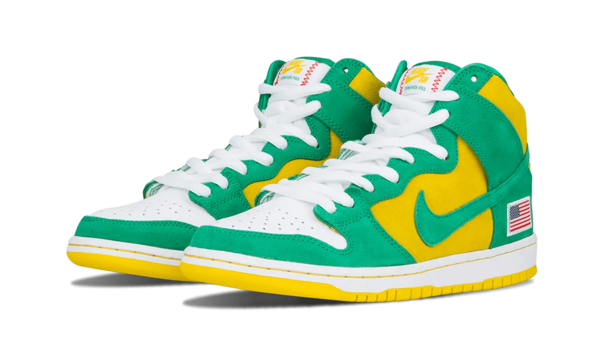 Flexible Comfort Heel protection Dunk High Pro SB "Oakland A's"