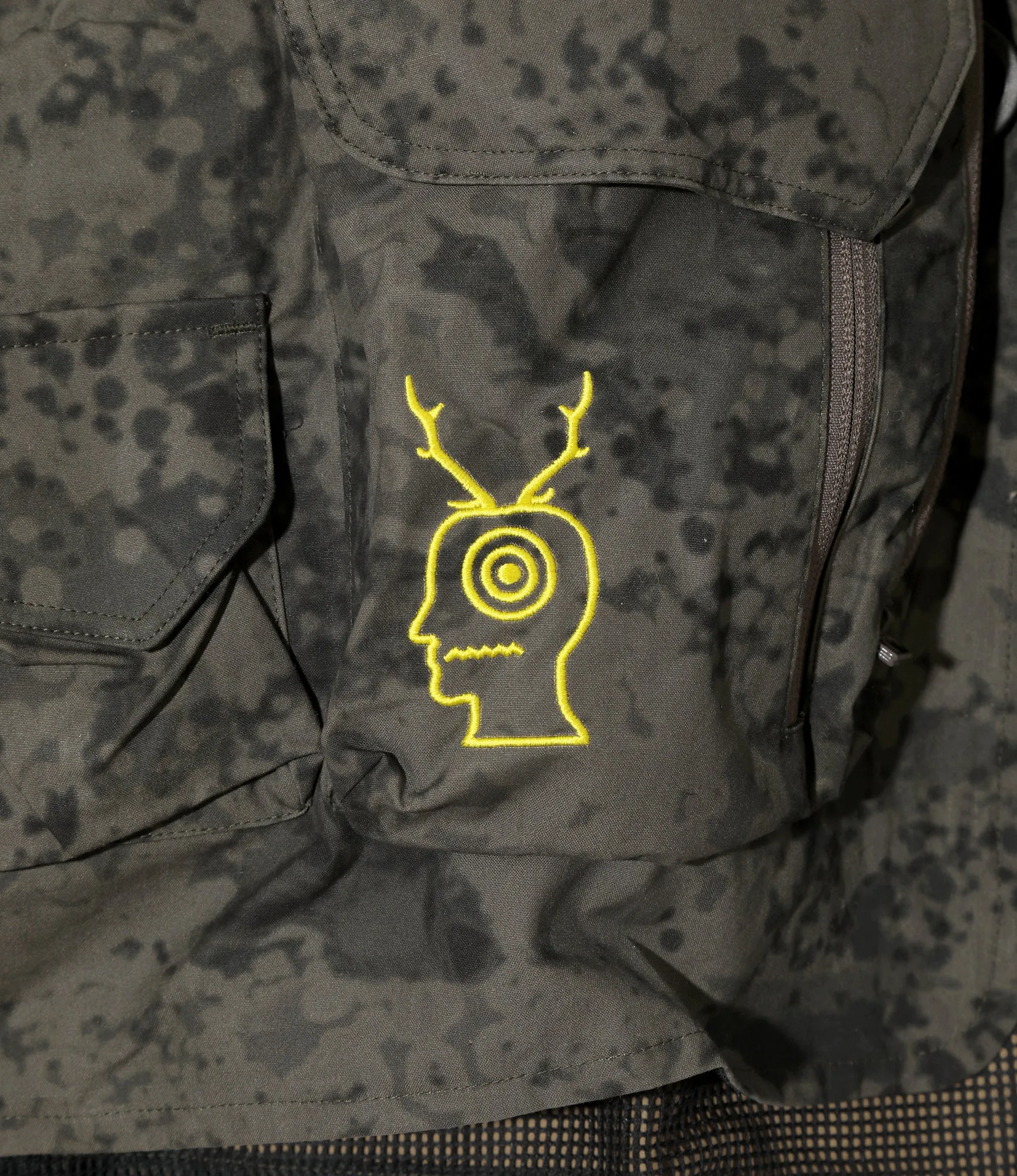 Weekend Ready Look Short Tenkara Fleece Sleeve Jacket ?C Grey