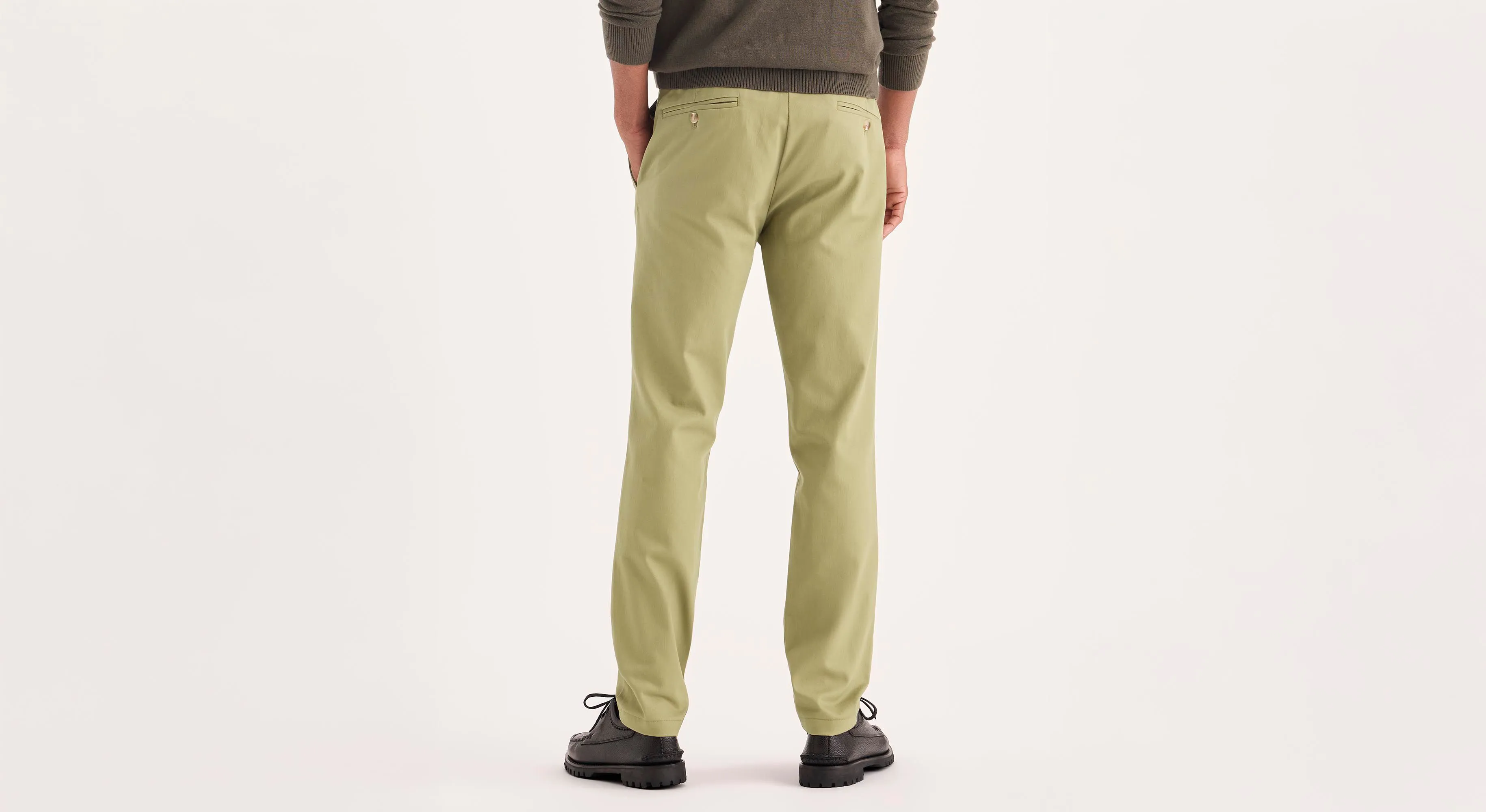 Timeless Wear Signature Iron Free Khakis, Skinny Fit with Stain Defender?