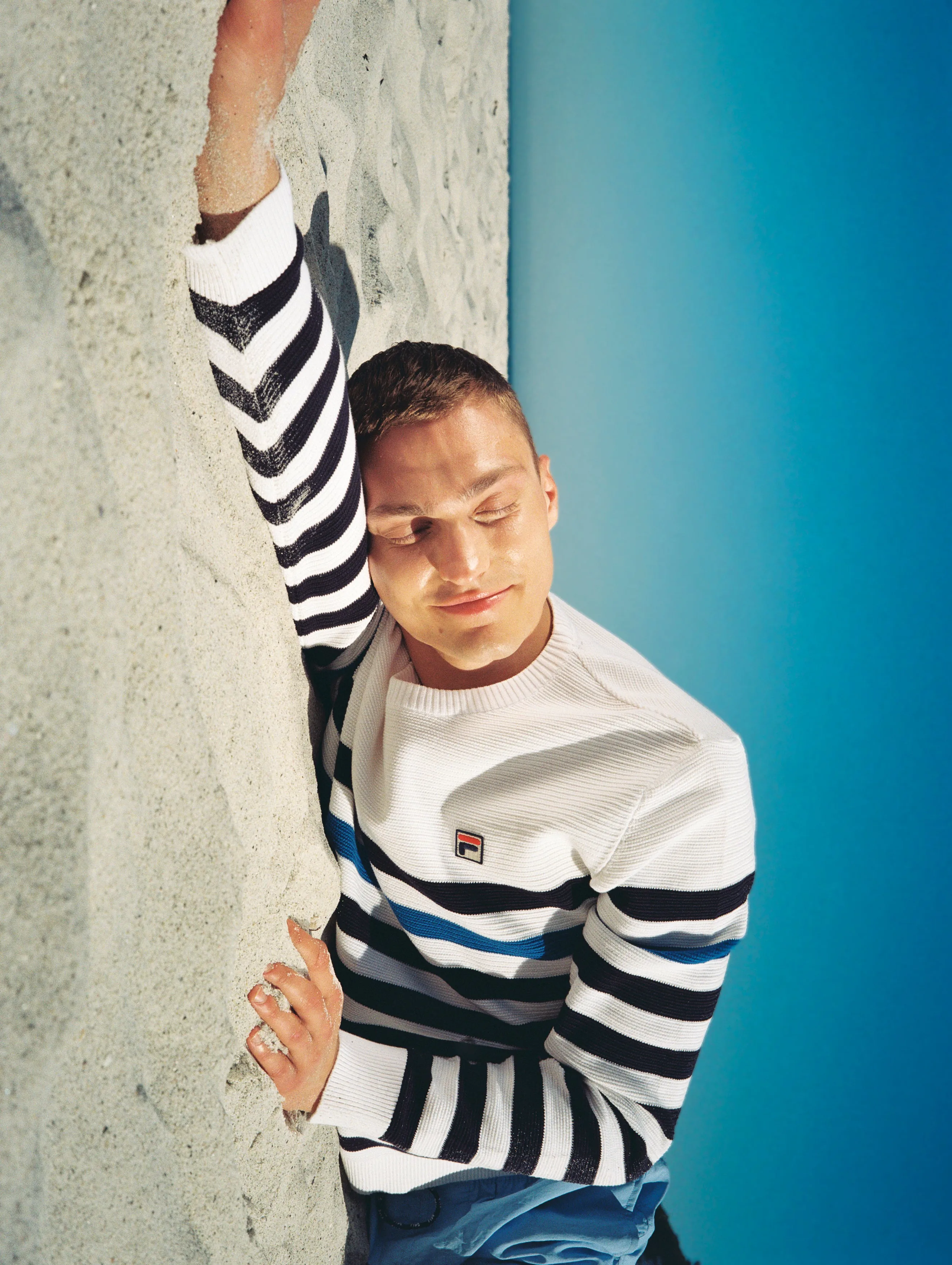 Rakulan Crochet Knitted Sweatshirt Mid range Smart Layer