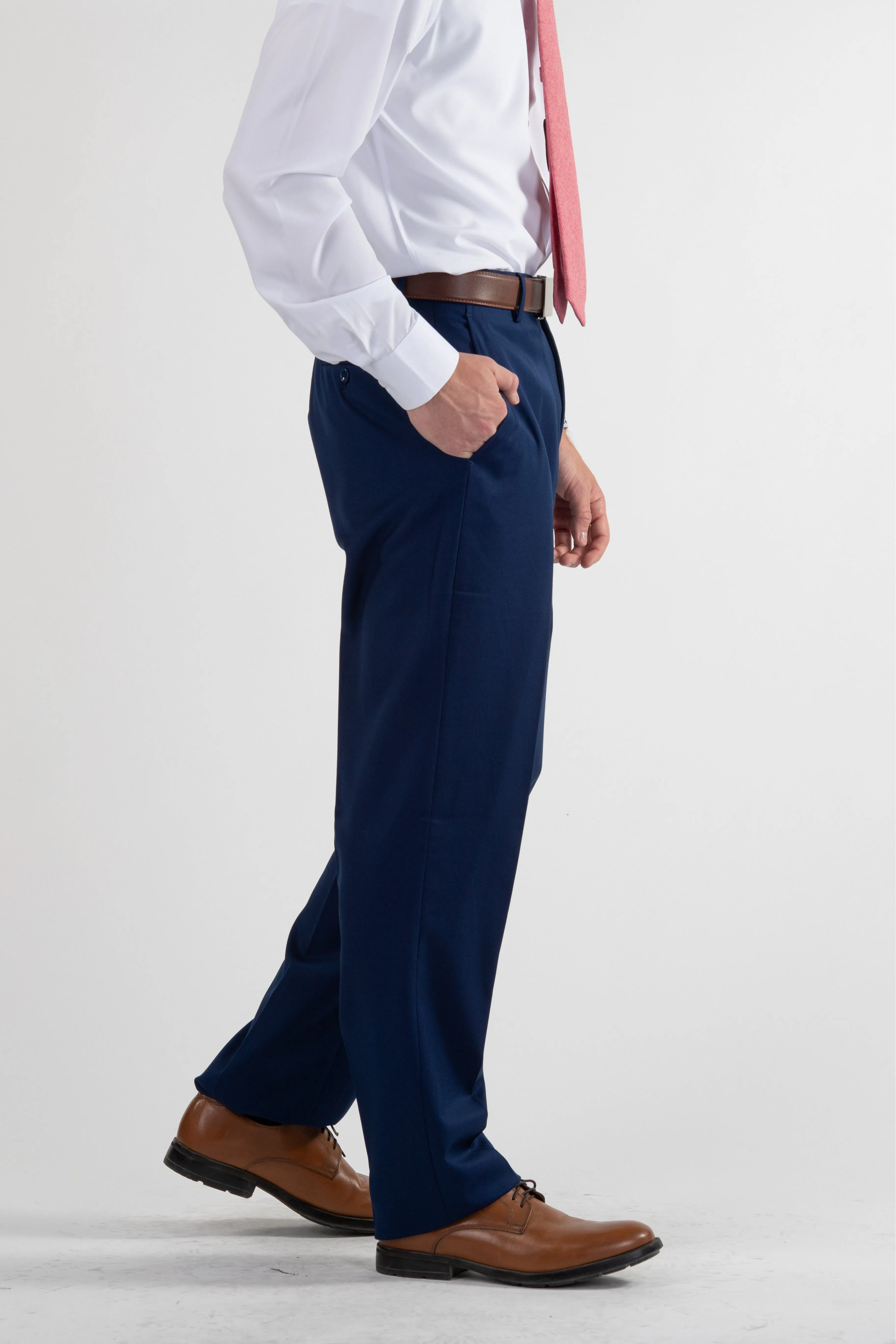 Signature Suit Pant Classic Fit / Indigo Roomy Shape Relaxed Cut