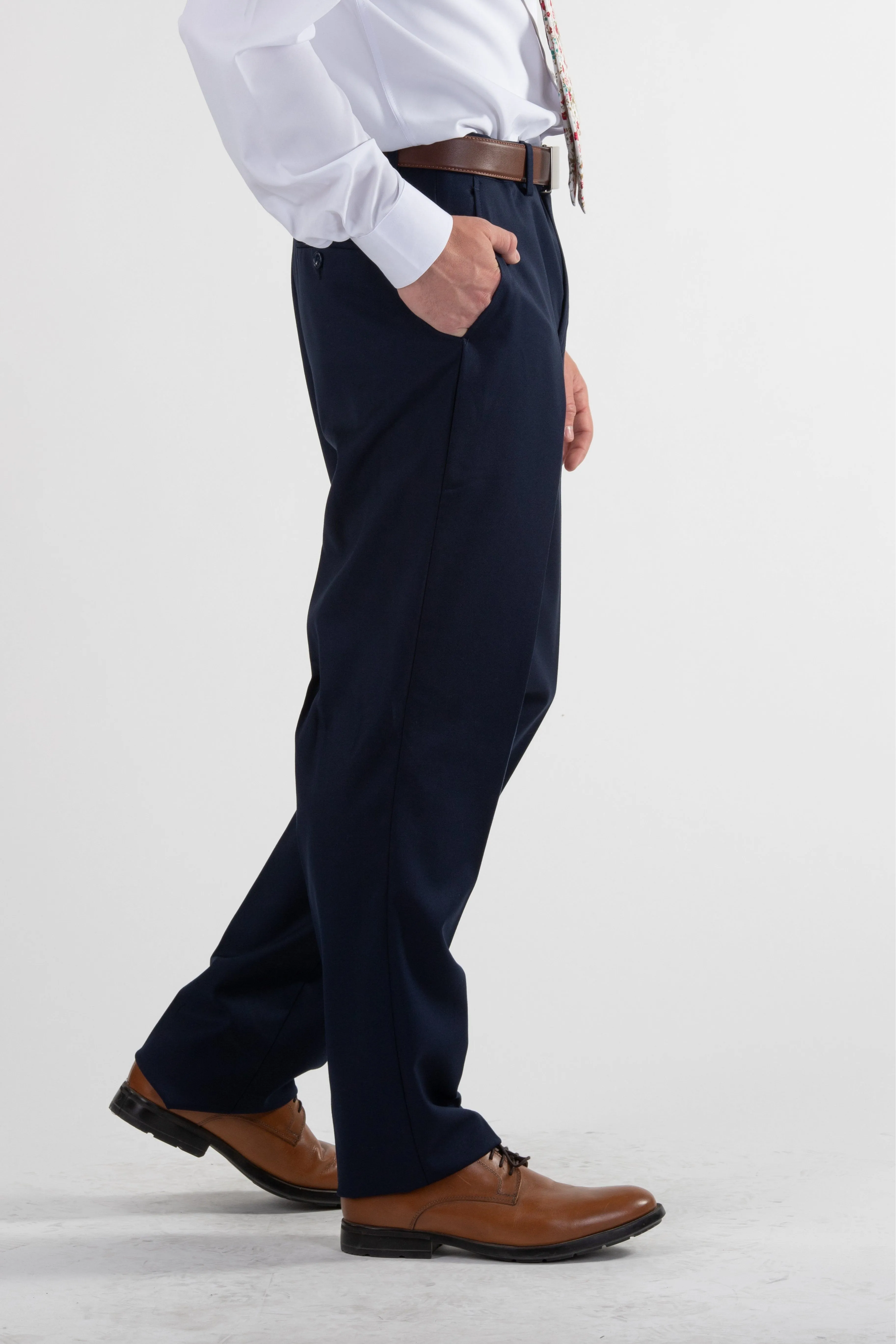 Signature Suit Pant Classic Fit / Navy Outdoor Fit Wear Resistant Fabric