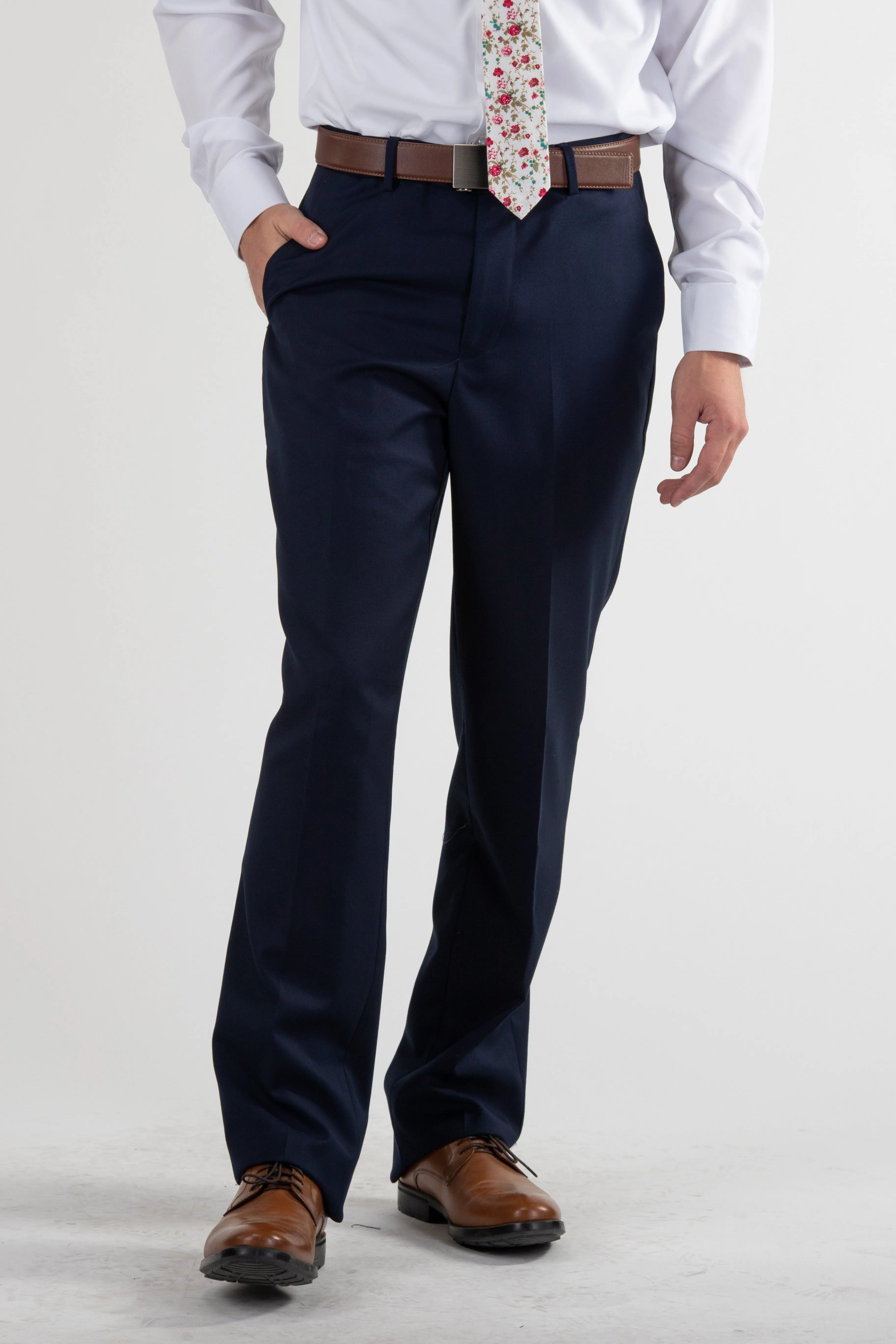 Signature Suit Pant Classic Fit / Navy Perfectly Fit