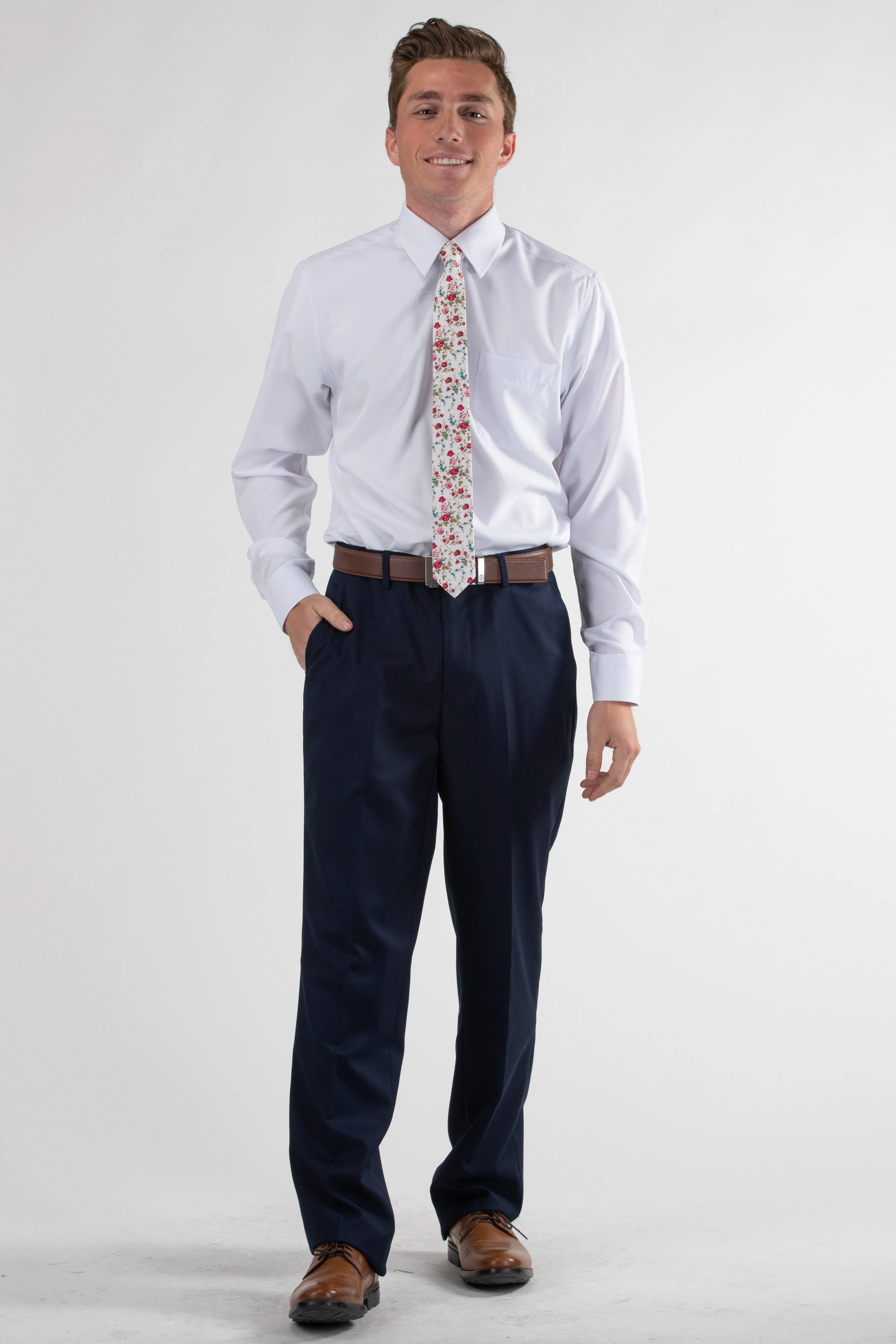 Core Cut Laser cut Signature Suit Pant Classic Fit / Navy