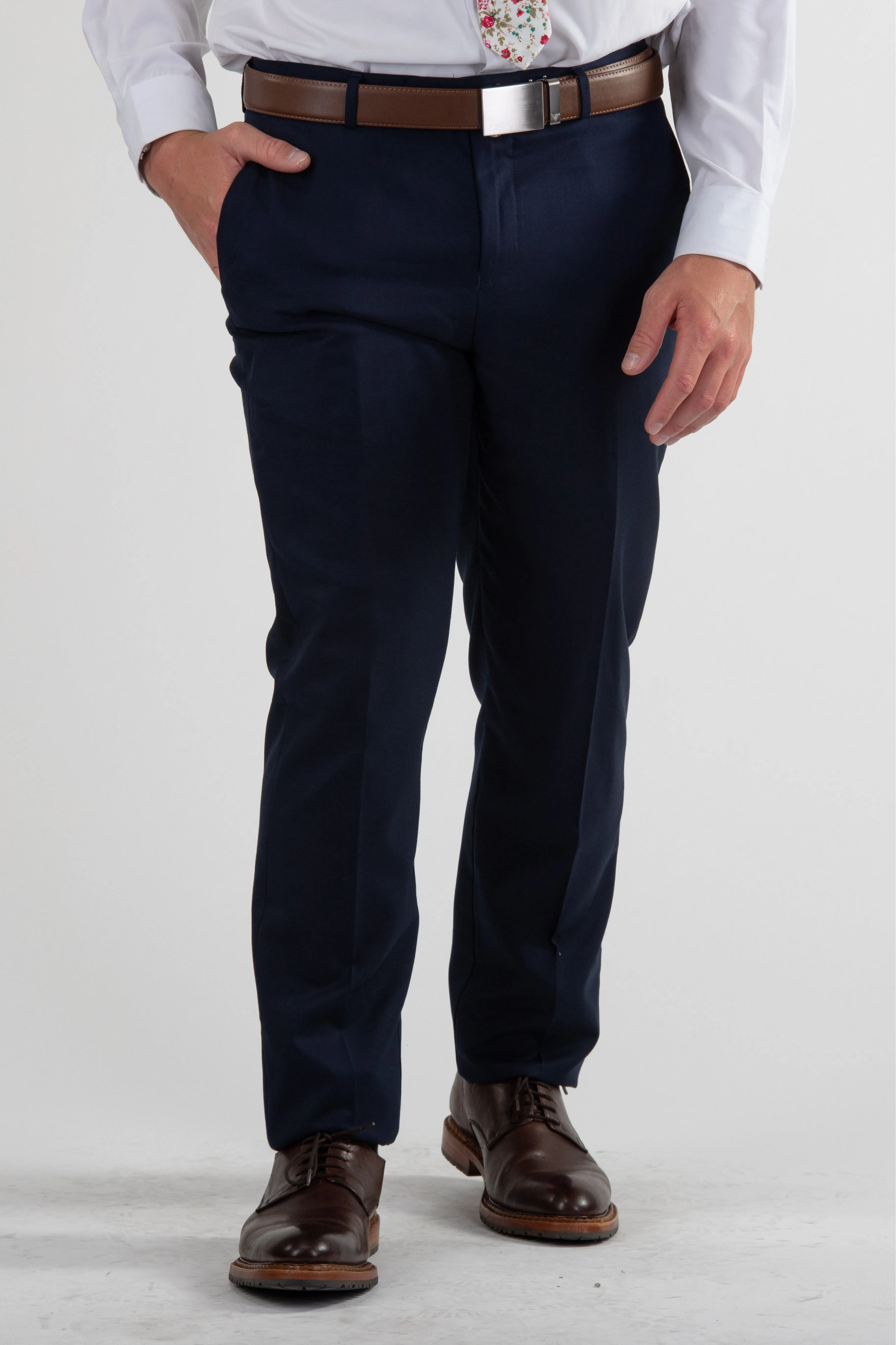 Signature Suit Pant Slim Fit / Navy Sport Performance