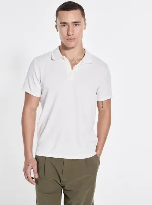 Workwear Approved White Madden Soft Knitted Polo Shirt