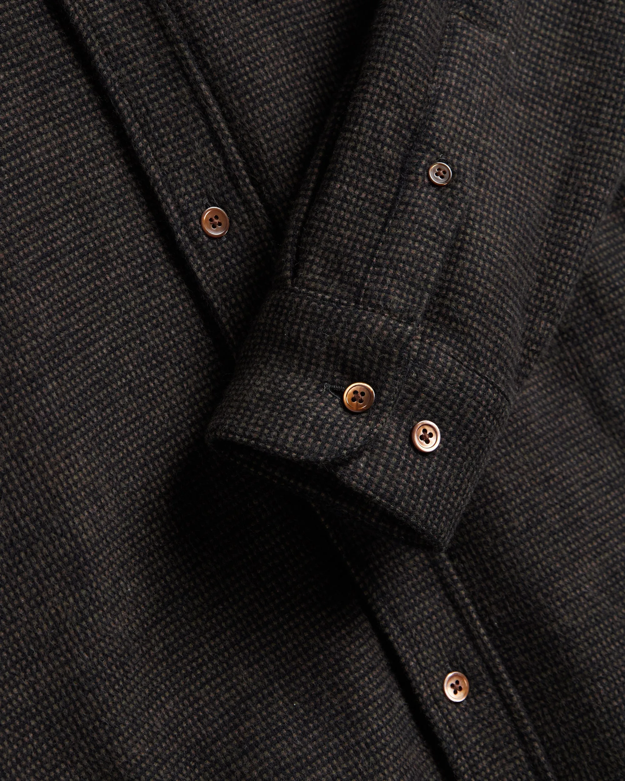 Sustainable Design Portuguese Flannel Sounds Shirt Brown