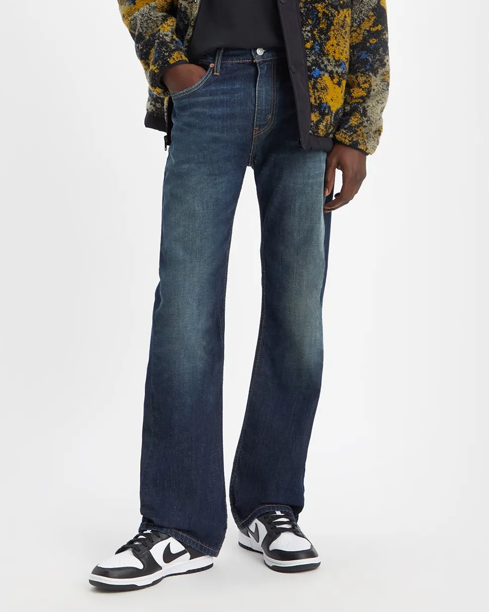 Levi's? 527 Slim Bootcut Mens Jeans - Comin Round The Mountain Minimal Fading