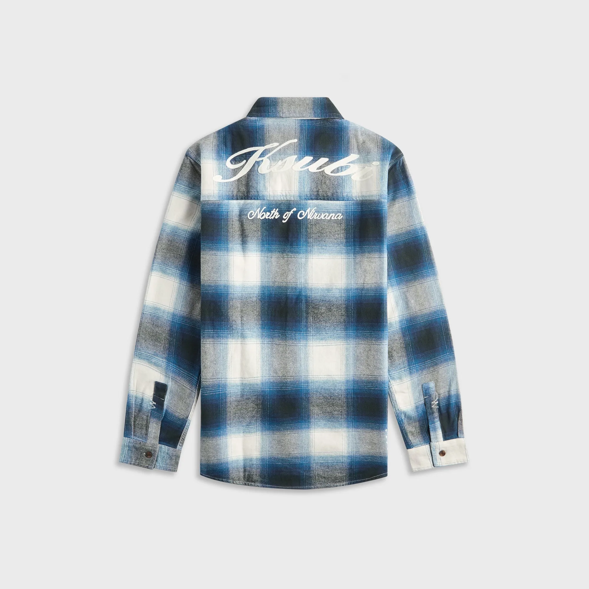 Ksubi Rosebowl Long Sleeve Shirt - Salted Blue Storm Ready Gear