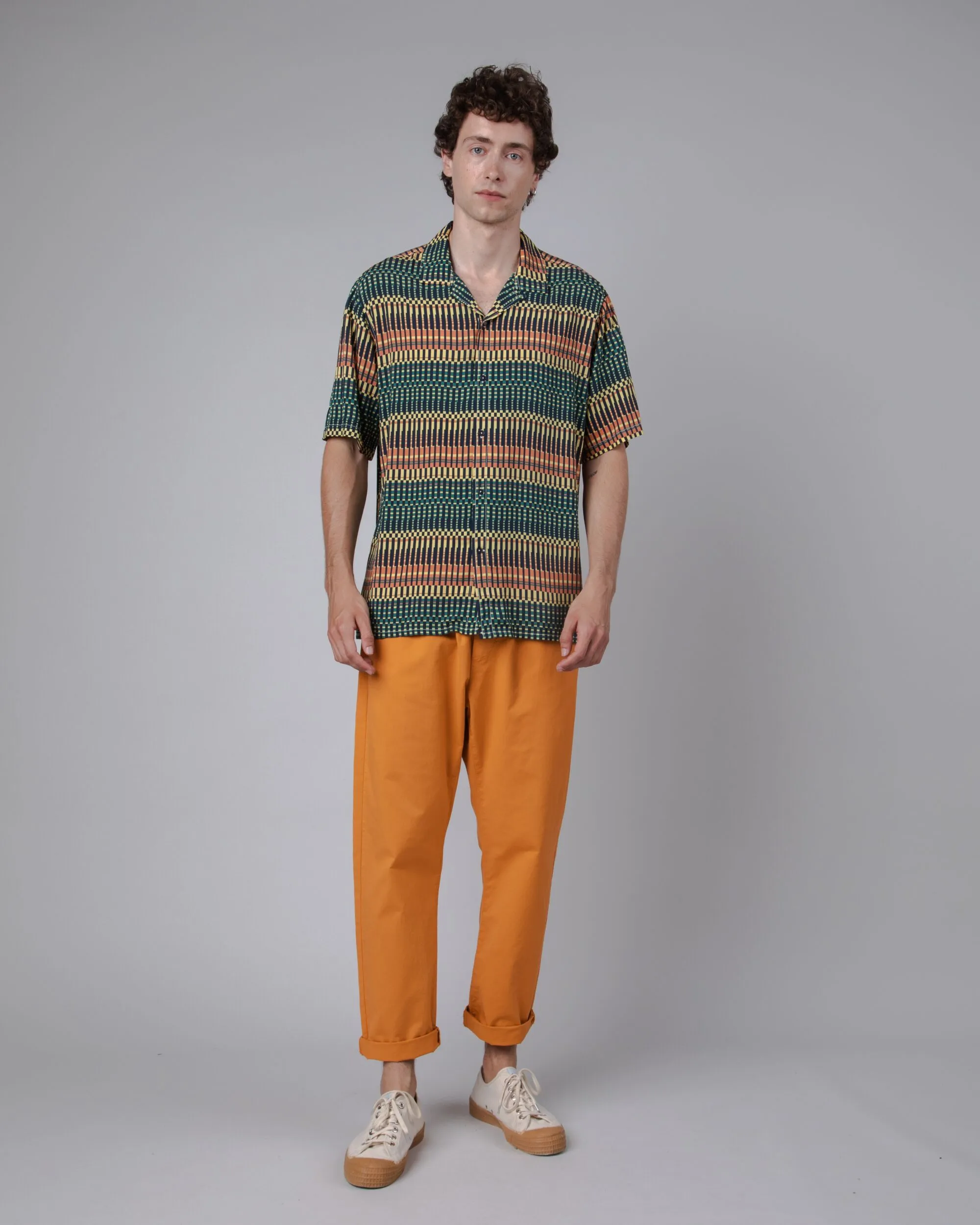 Calella Aloha Navy Tailored Style Tropical theme