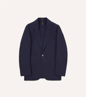 Navy Seersucker Games Blazer Mk. I Reinforced Edging