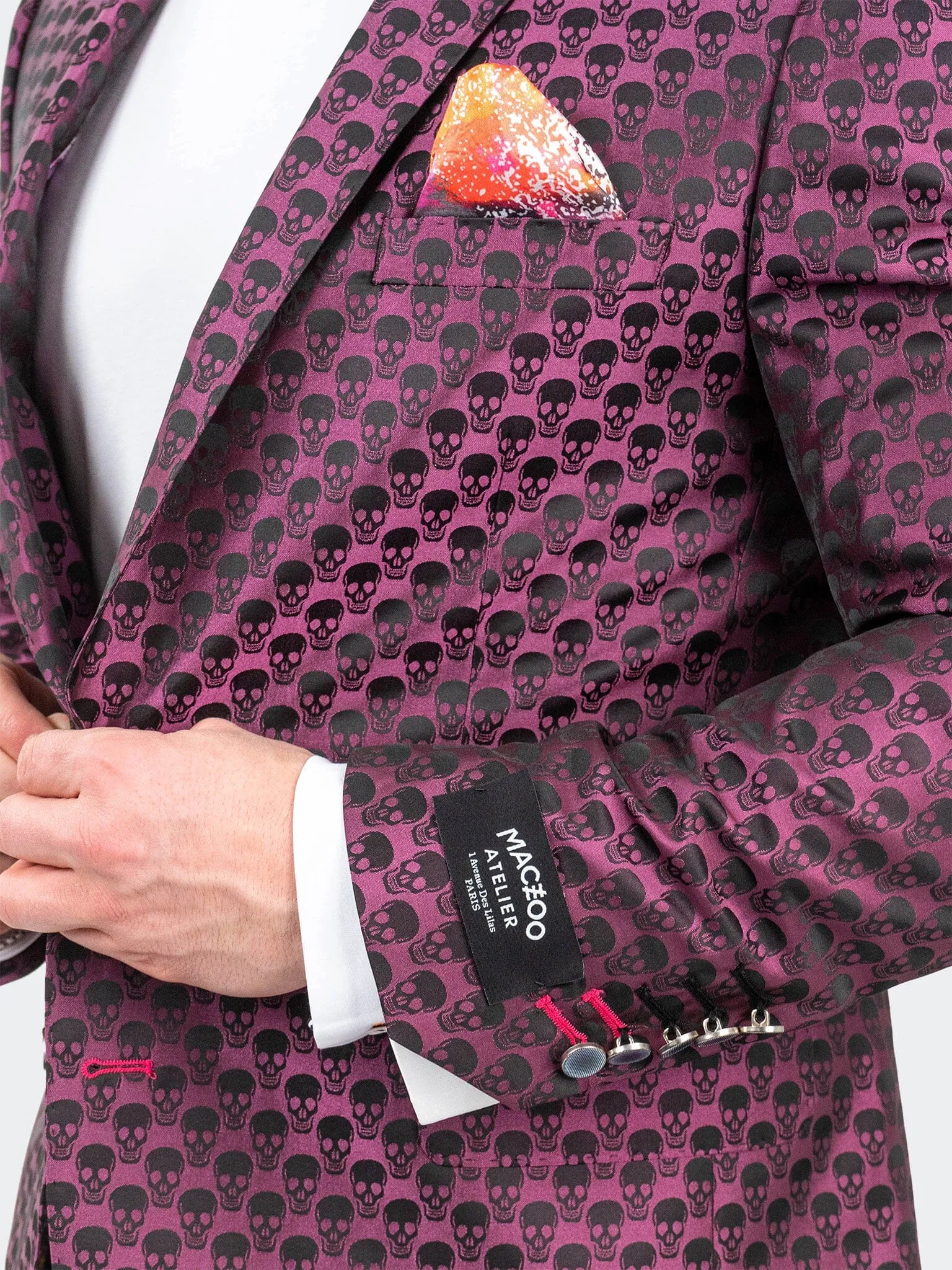 Blazer SkullRepeat Pink Foldable Shoulder Straps On The Go