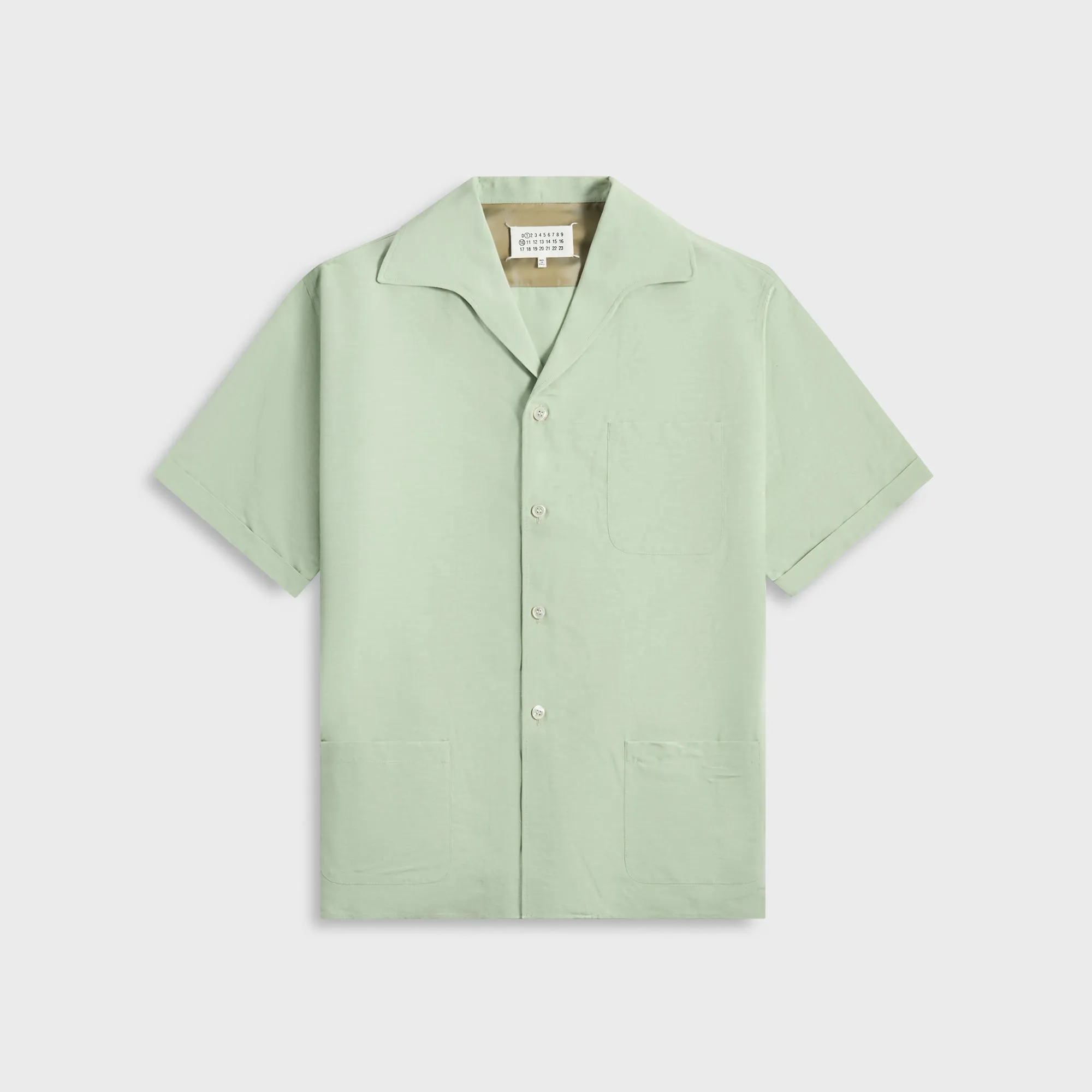 Maison Margiela Shirt - Mint Easy Wear Outdoor Activity
