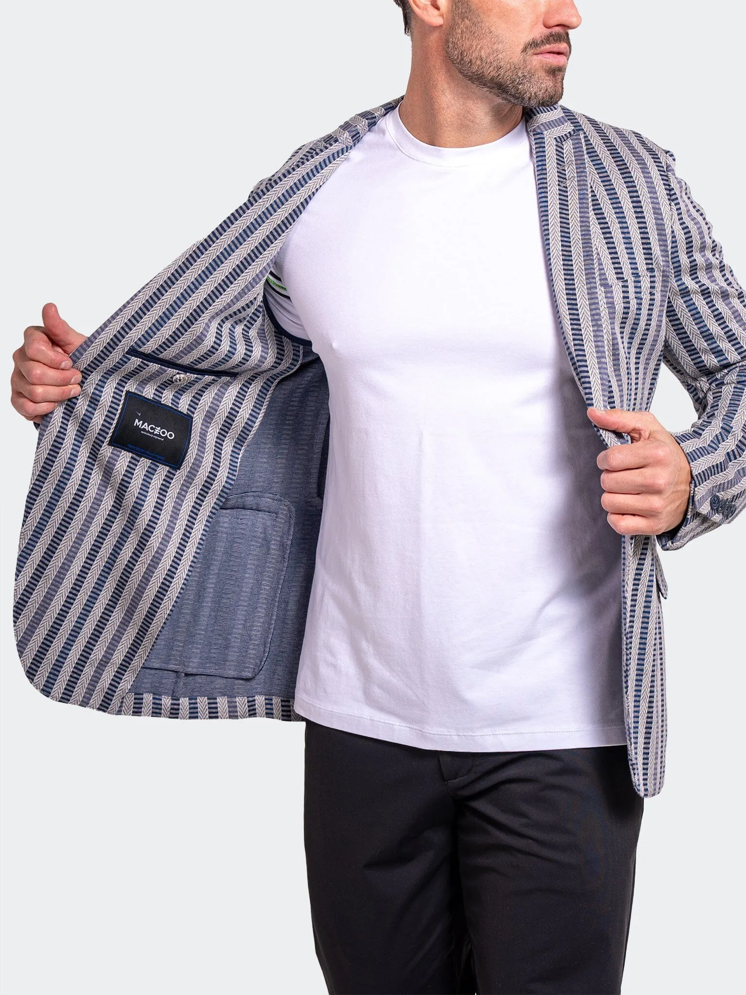 City Ready Style Fall Outfit Blazer Ascension0123 Grey