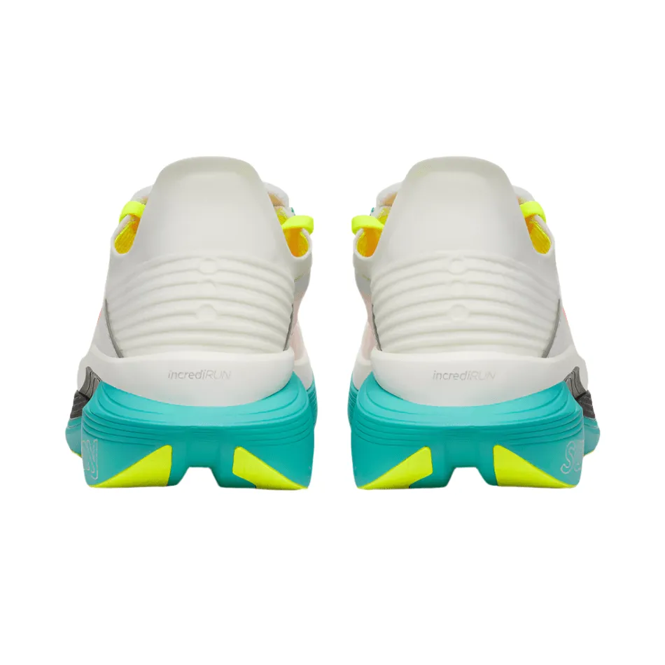 natural leather shoe quality Saucony Unisex Endorphin Elite 2 Running Shoes in White/Mutant AW25