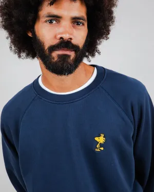 Peanuts Woodstock Sweatshirt Navy Fashionable Design