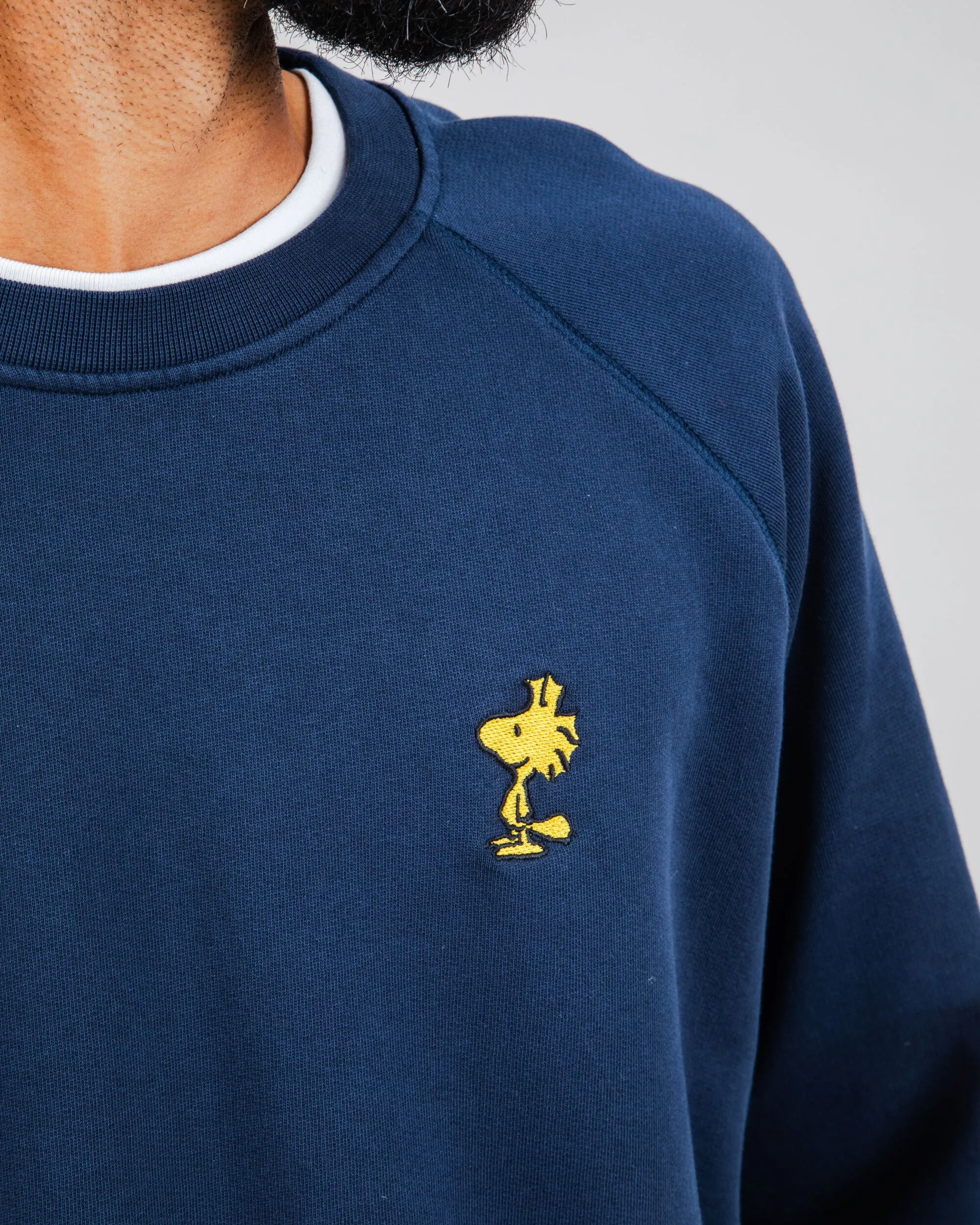 product urban fashion sense Peanuts Woodstock Sweatshirt Navy