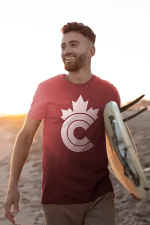 Retro Canadian T-shirt Minimal Design Urban Style