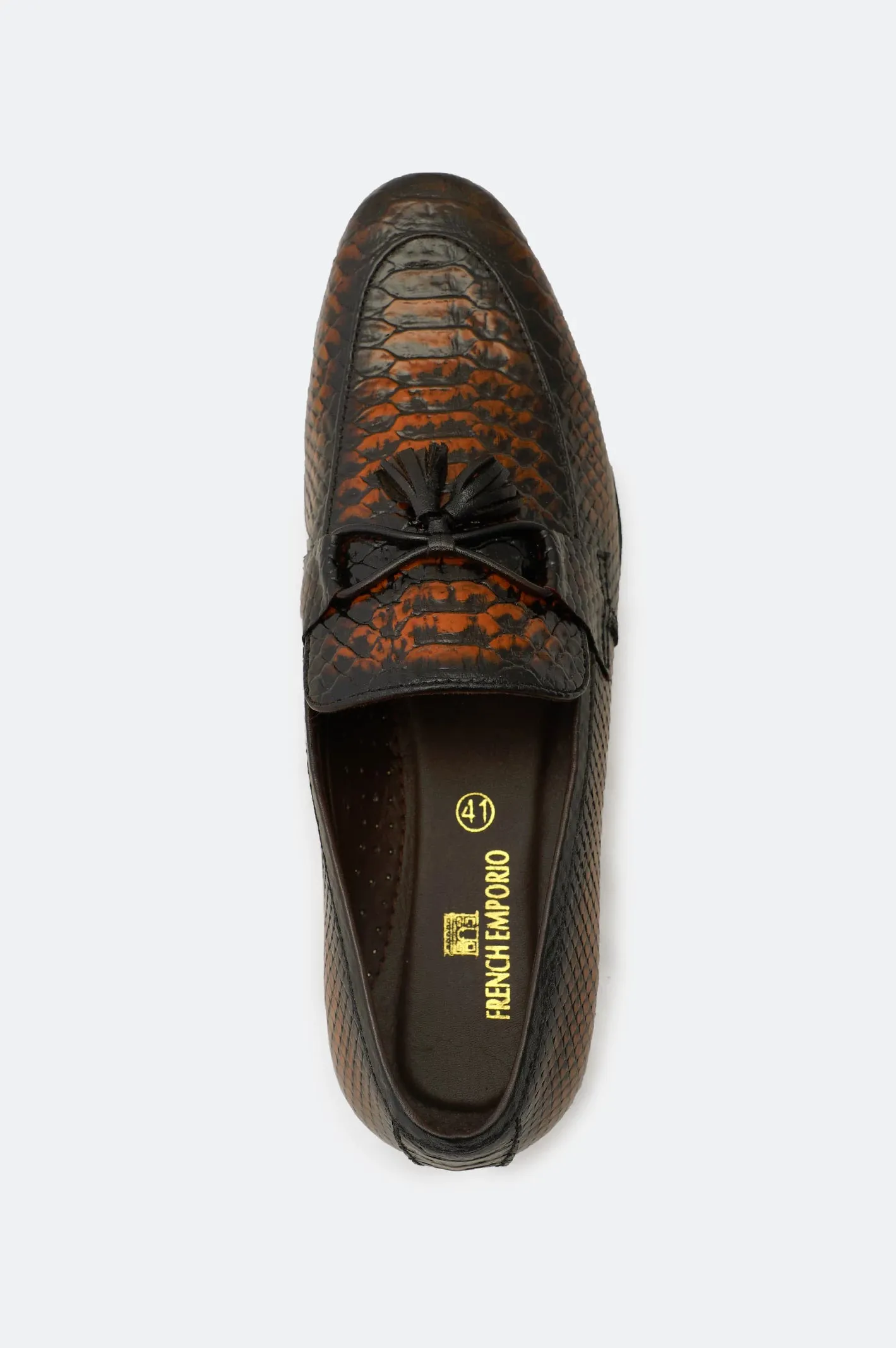 Arch Care Brown Formal Shoes