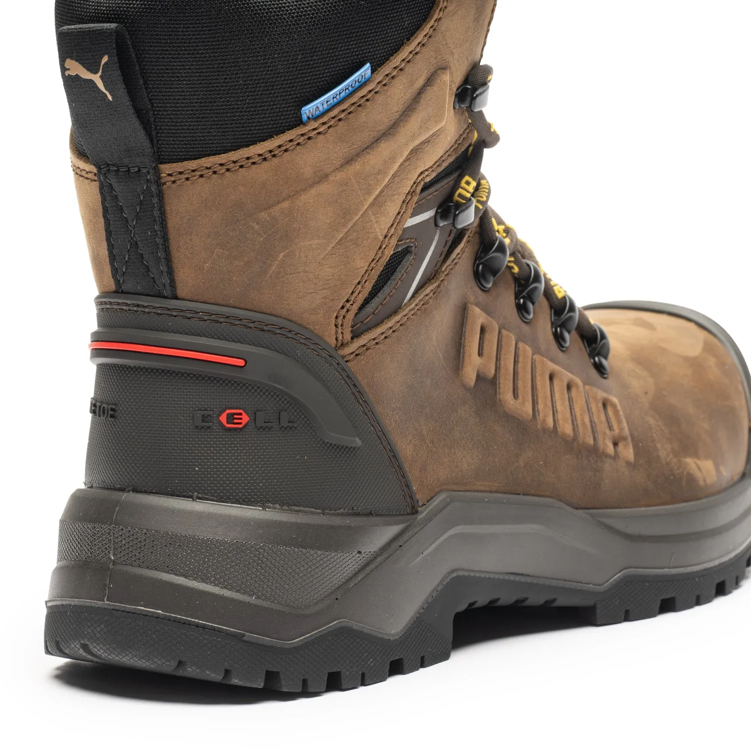 Multi Use Iron Brown Men's 8" Composite Toe Work Boots 632723