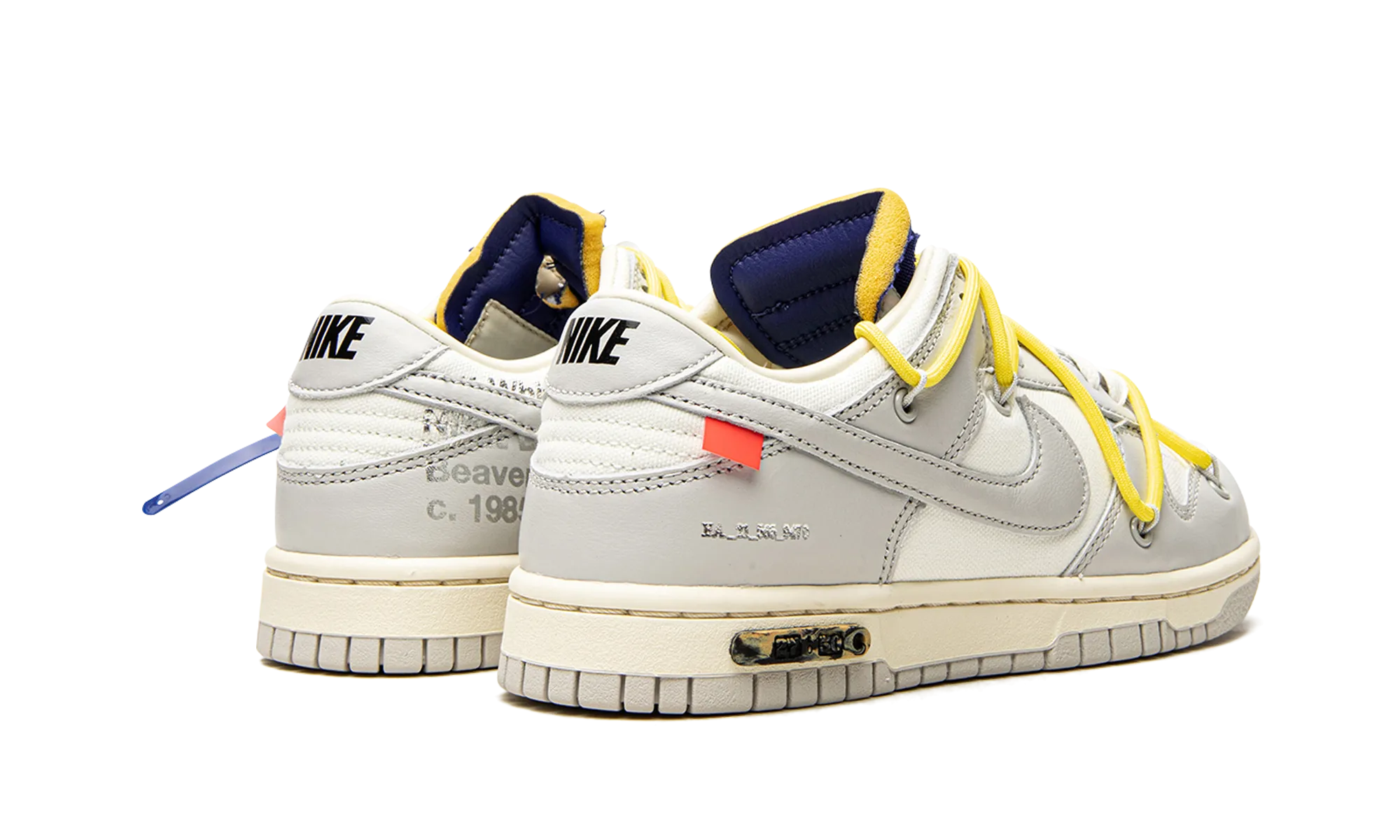 Dunk Low "Off-White - Lot 27" Side Cushion