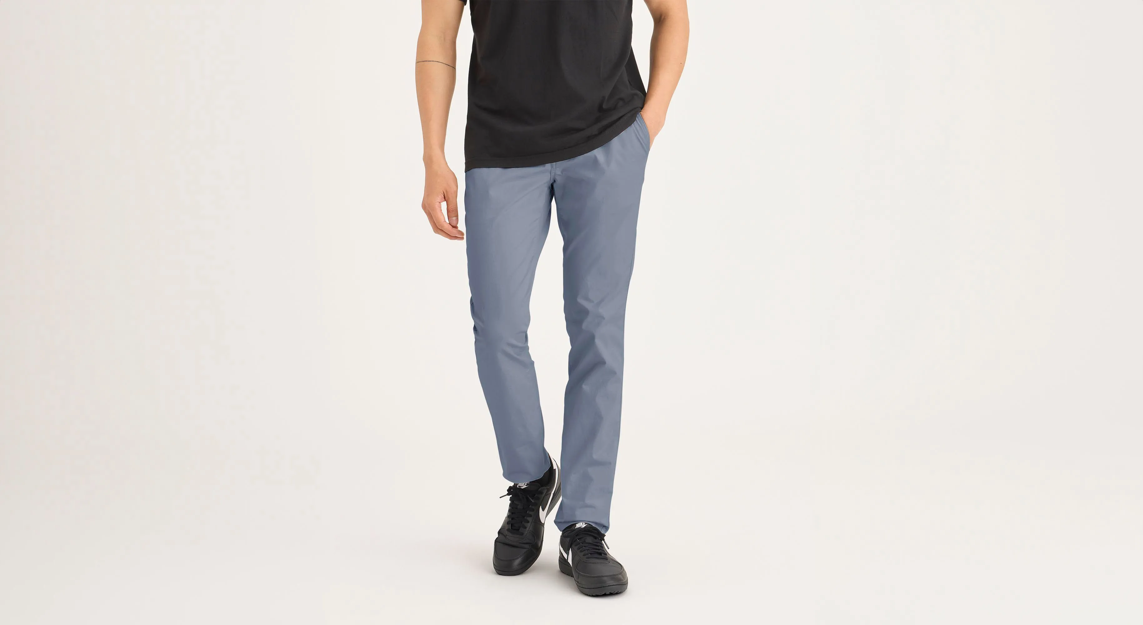 Original Chino Pants, Skinny Fit Casual Movement Simple and Cozy