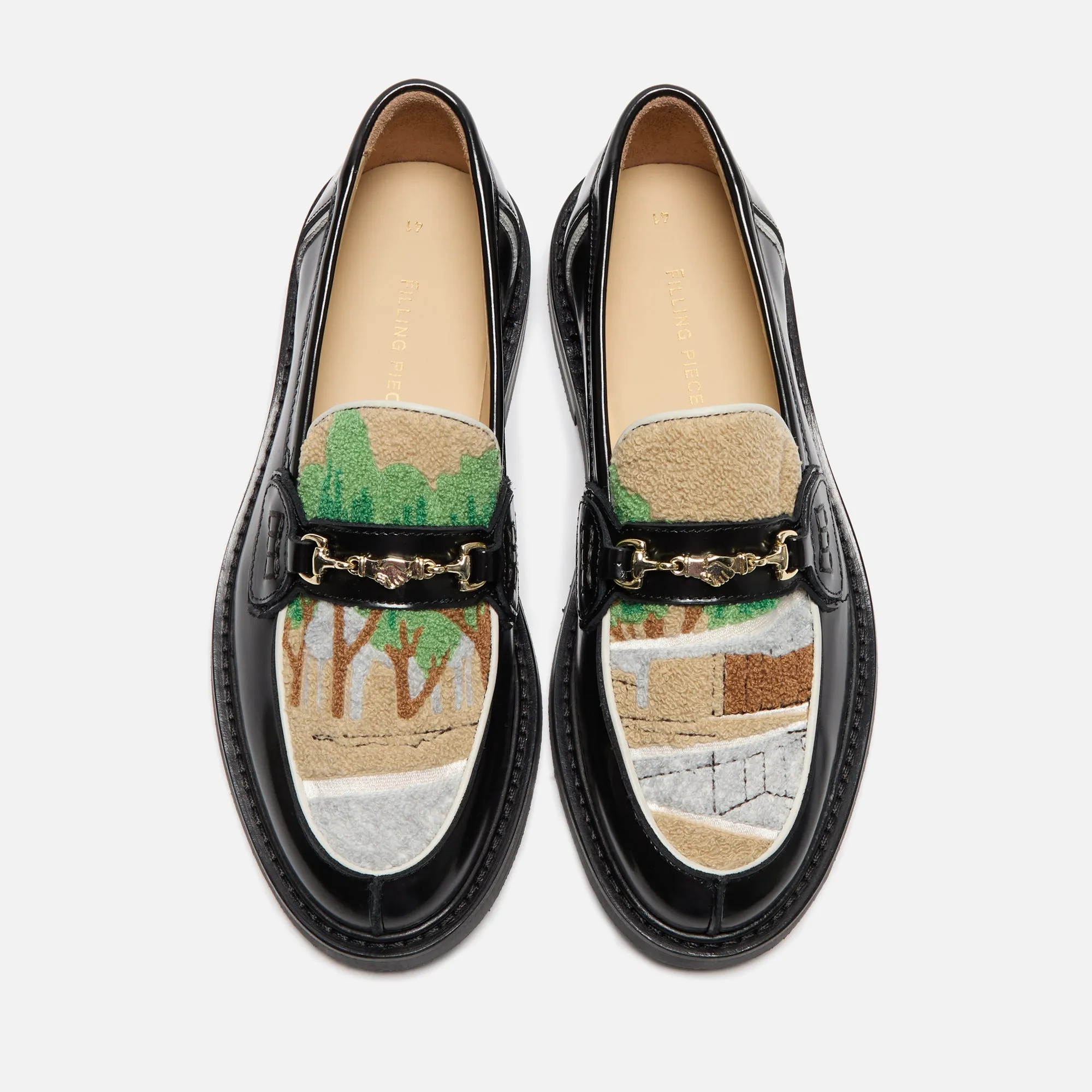 Durable Fit Filling Pieces Loafer - Pavillion Black